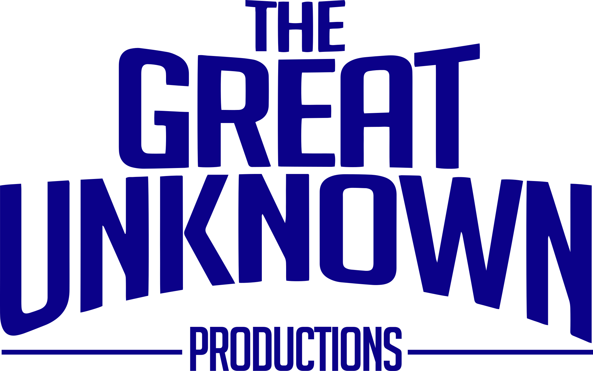 The Great Unknown Productions Logo