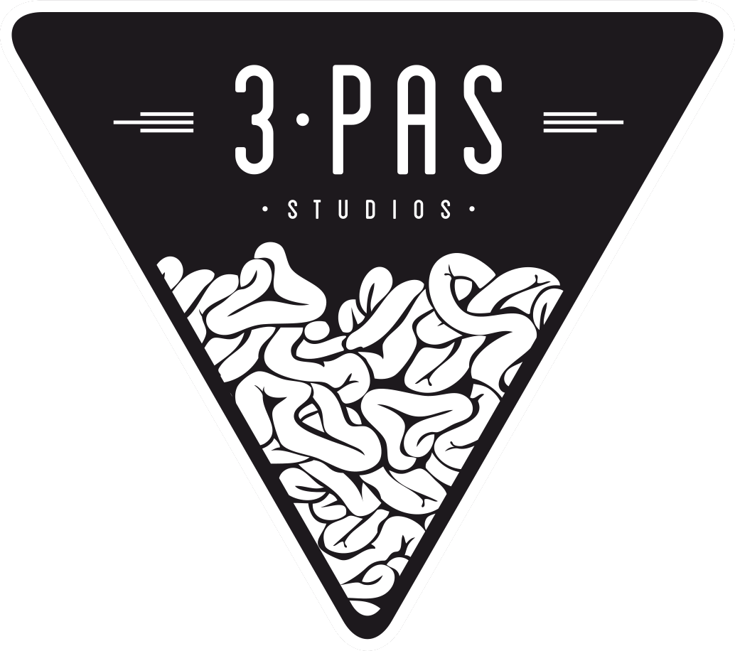 3Pas Studios Logo