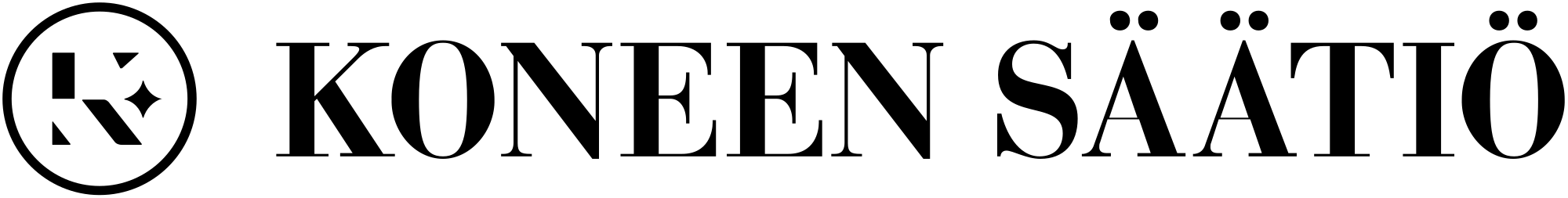Koneen Säätiö Logo