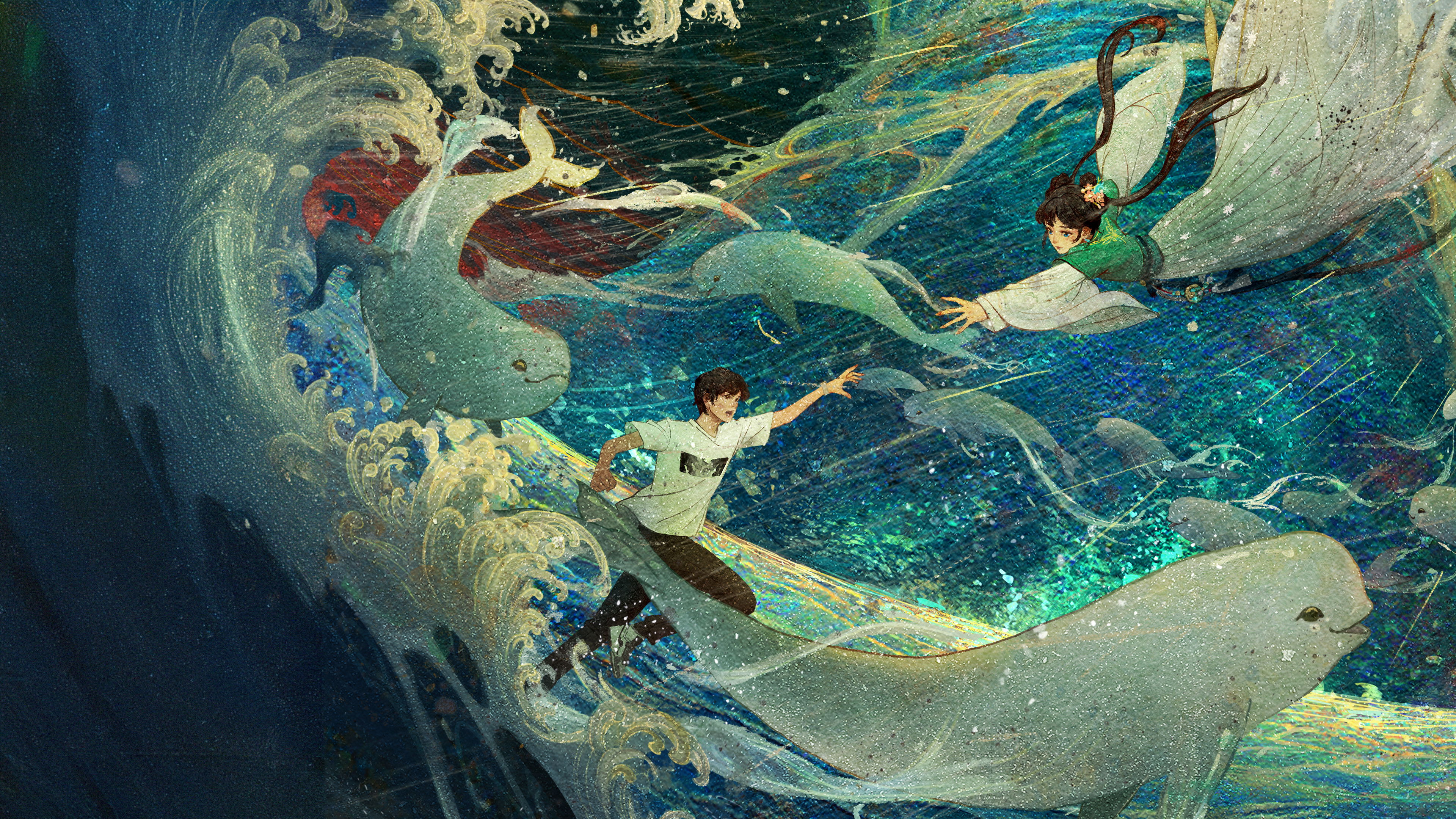 Backdrop to the movie "Dance With the Finless Promise" #984281