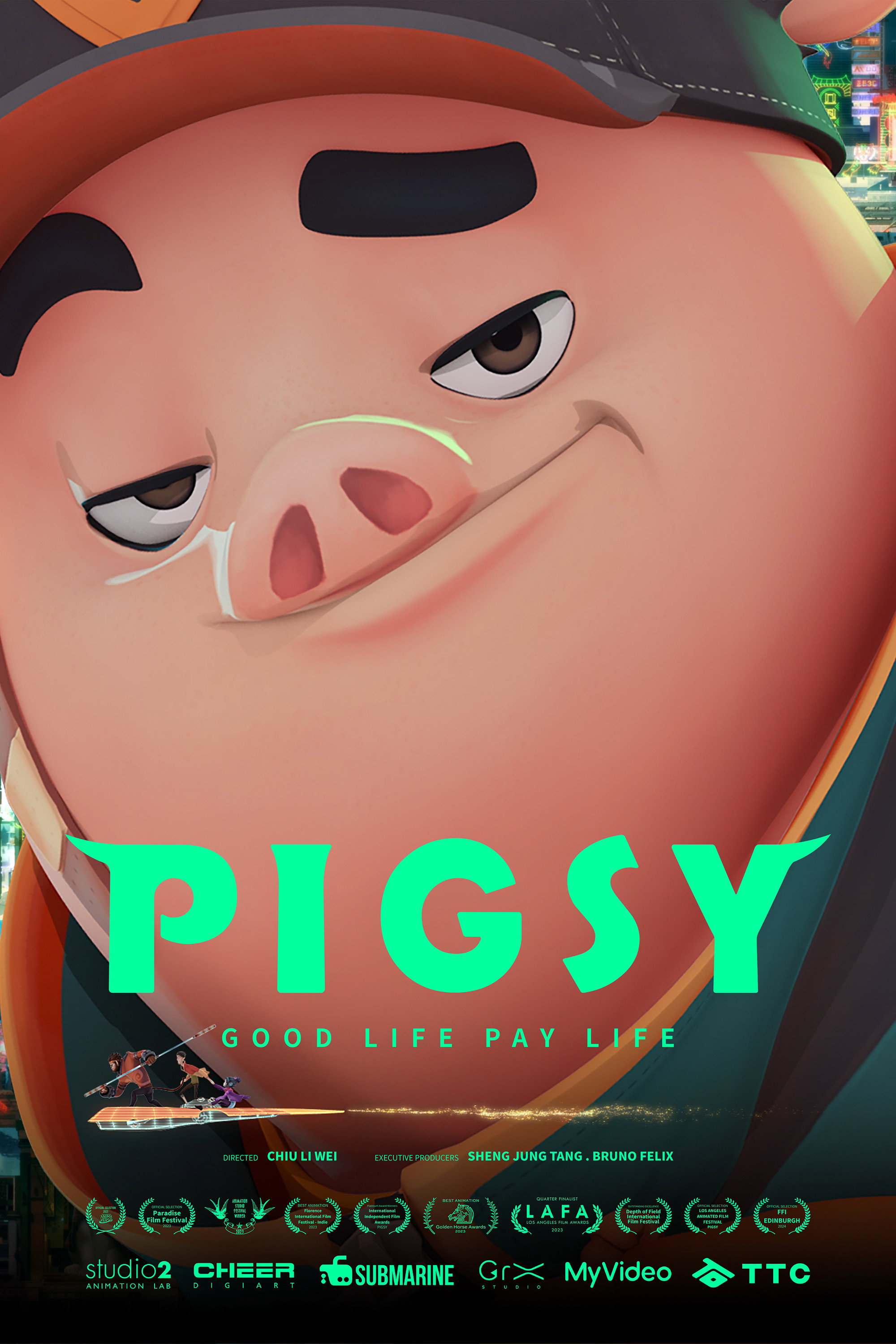 Poster to the movie "Pigsy" #1112416