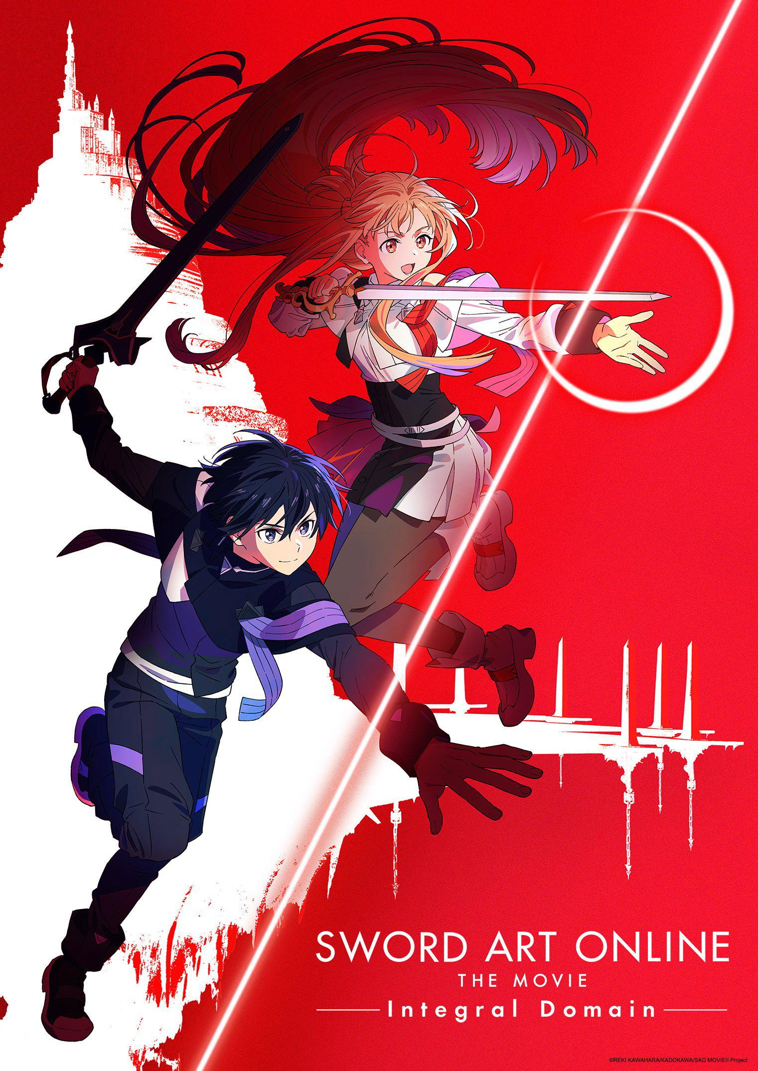 Poster to the movie "Sword Art Online the Movie: Integral Domain" #978728