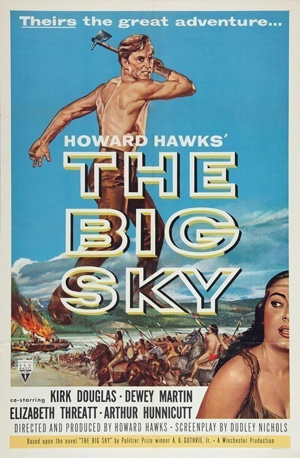 Poster to the movie "The Big Sky" #1111881