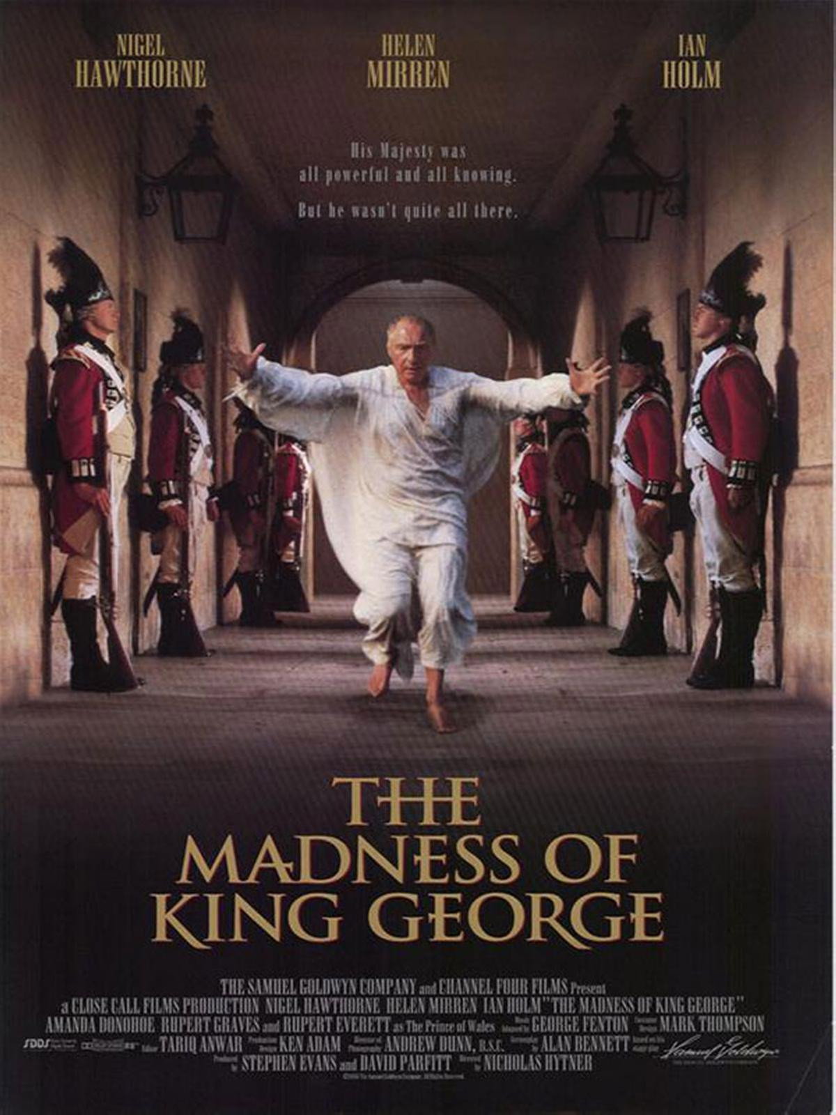 Poster to the movie "The Madness of King George" #1033499