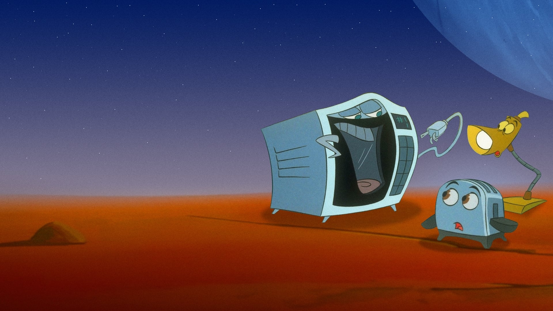 Watch film The Brave Little Toaster Goes to Mars | The Brave Little Toaster Goes to Mars (1998) Trailer (VHS Capture)