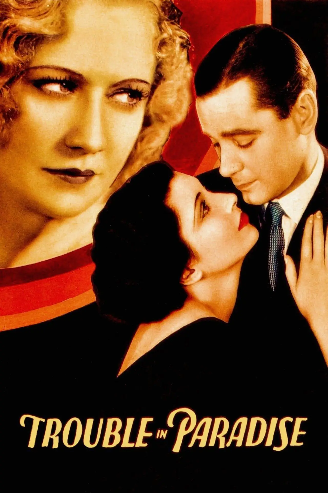 Movie poster "Trouble in Paradise"