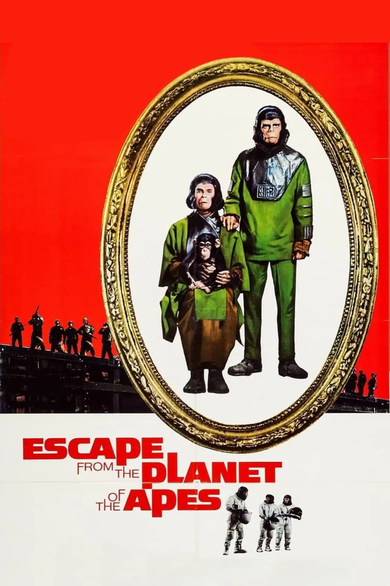 Movie poster "Escape from the Planet of the Apes"