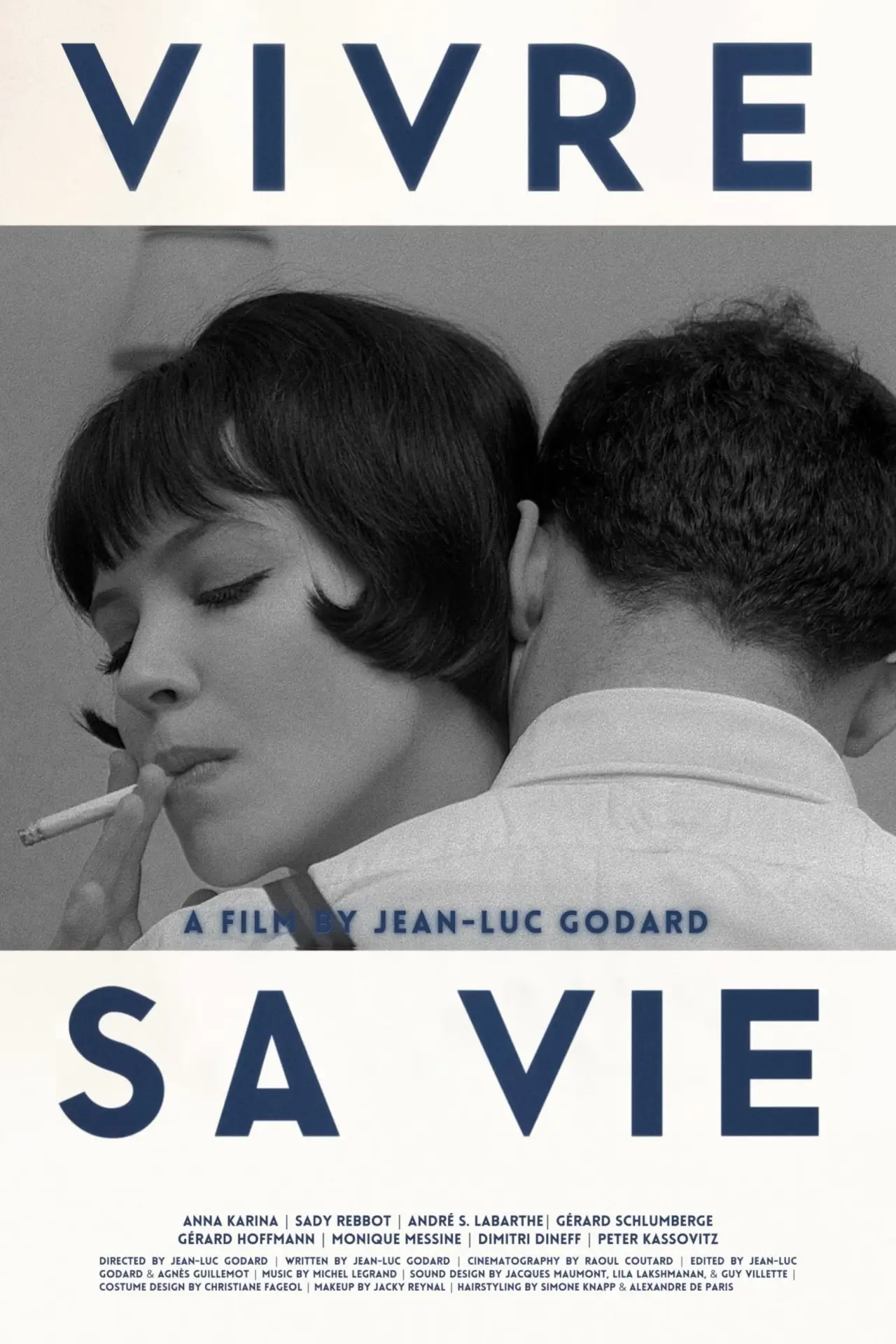 Vivre Sa Vie - posters, covers, wallpapers