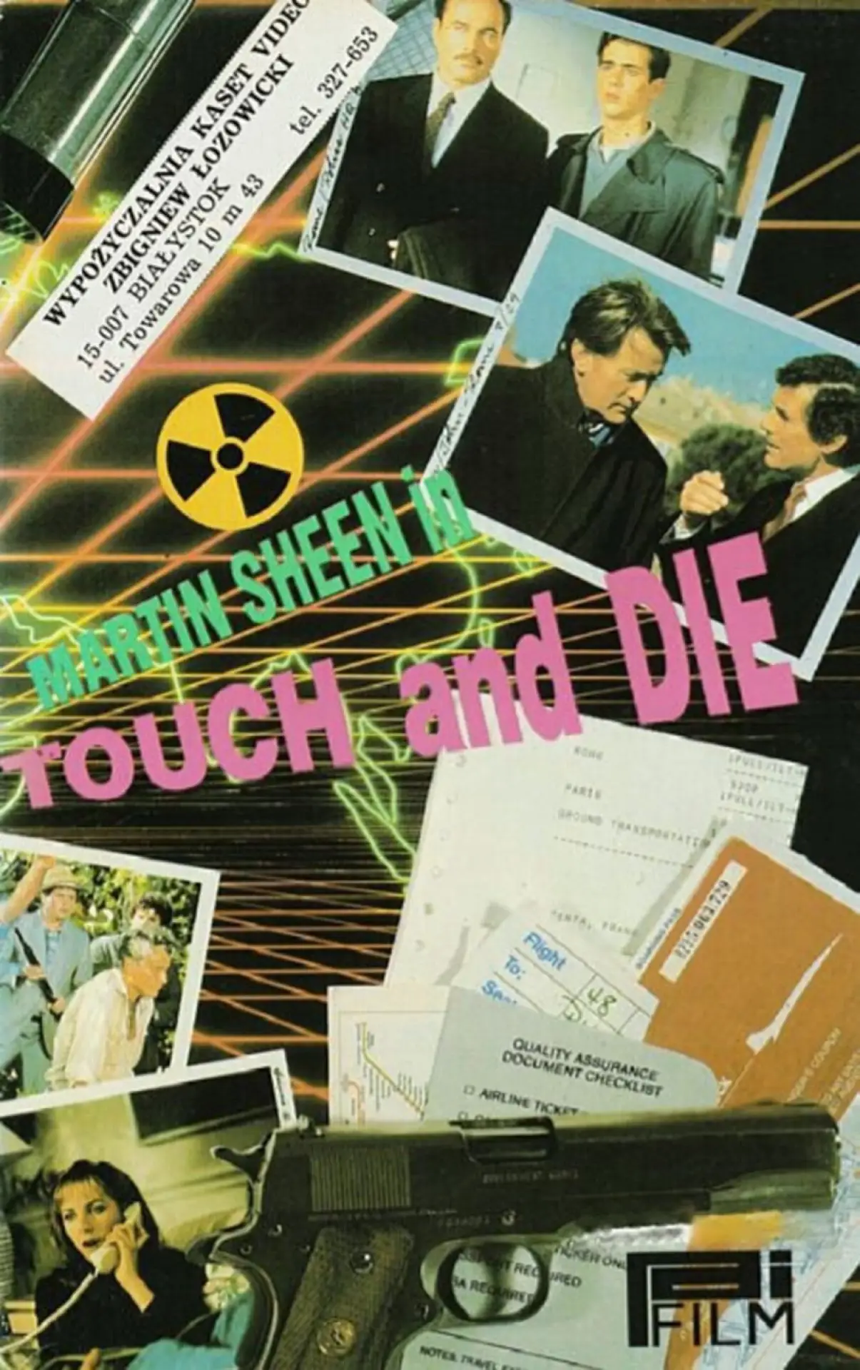 Movie poster "Touch and Die"