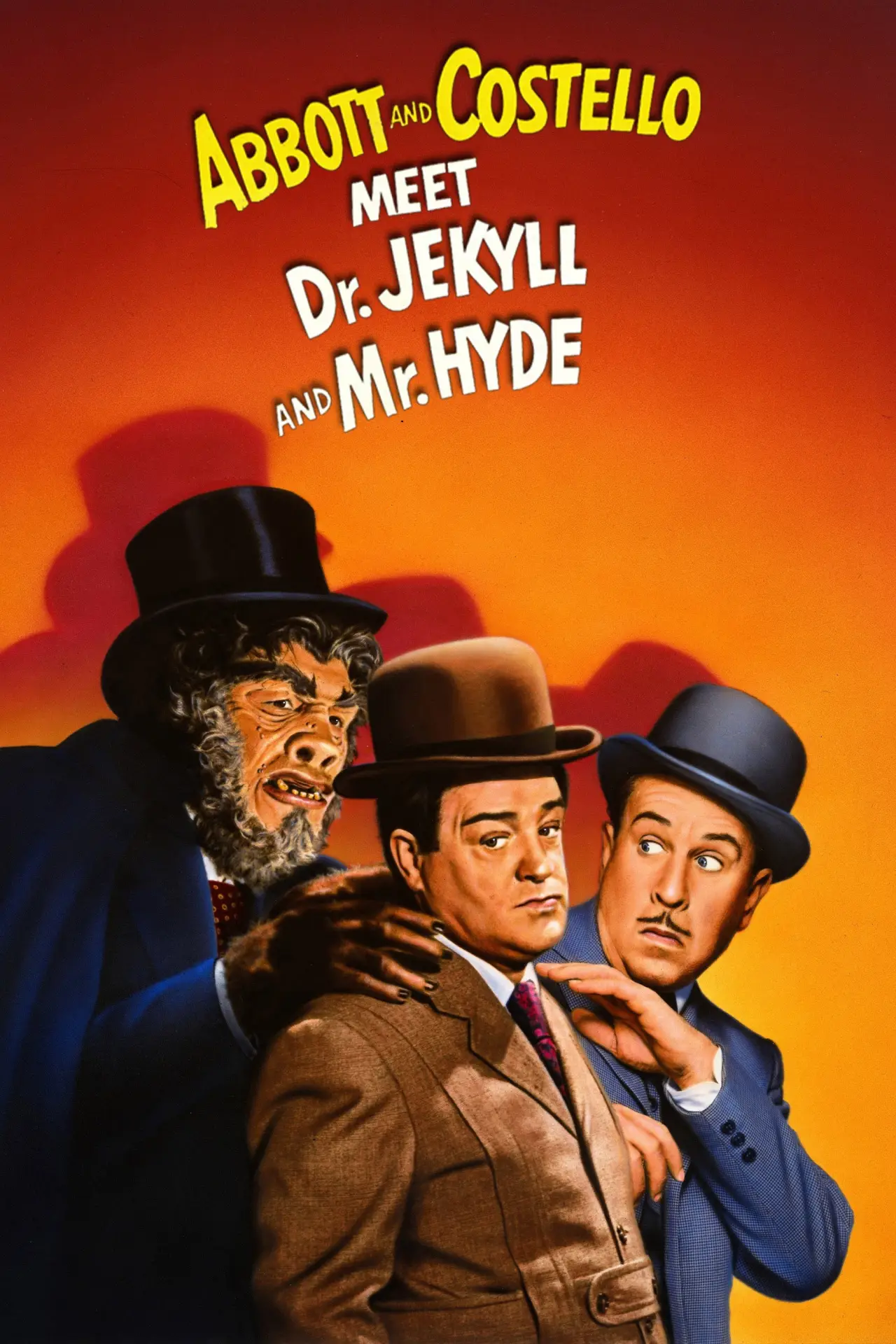 Movie poster "Abbott and Costello Meet Dr. Jekyll and Mr. Hyde"