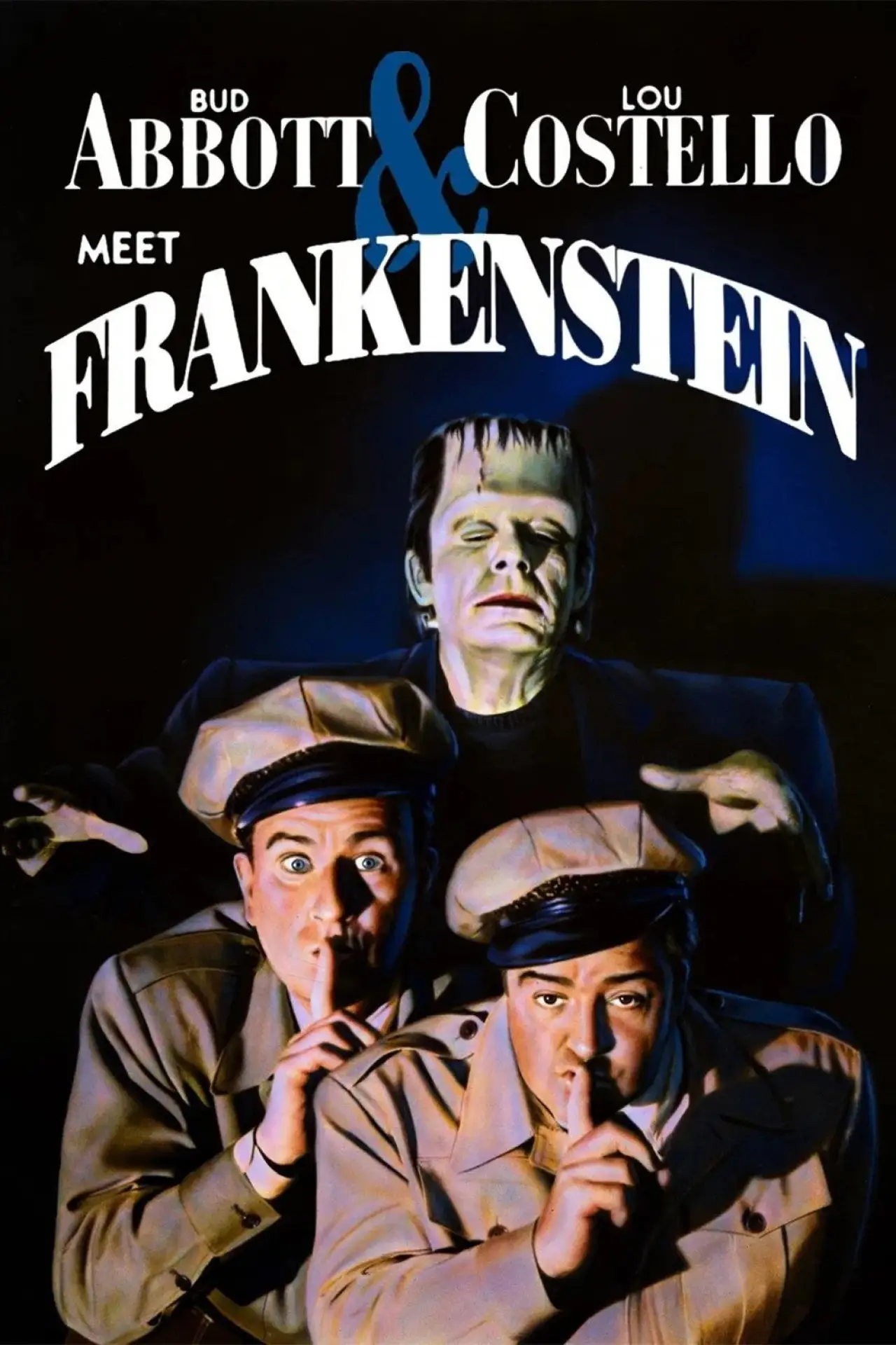 Movie poster "Bud Abbott and Lou Costello Meet Frankenstein"