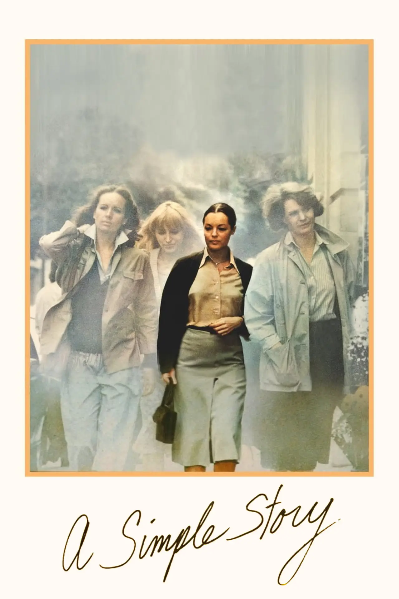 Movie poster "A Simple Story"