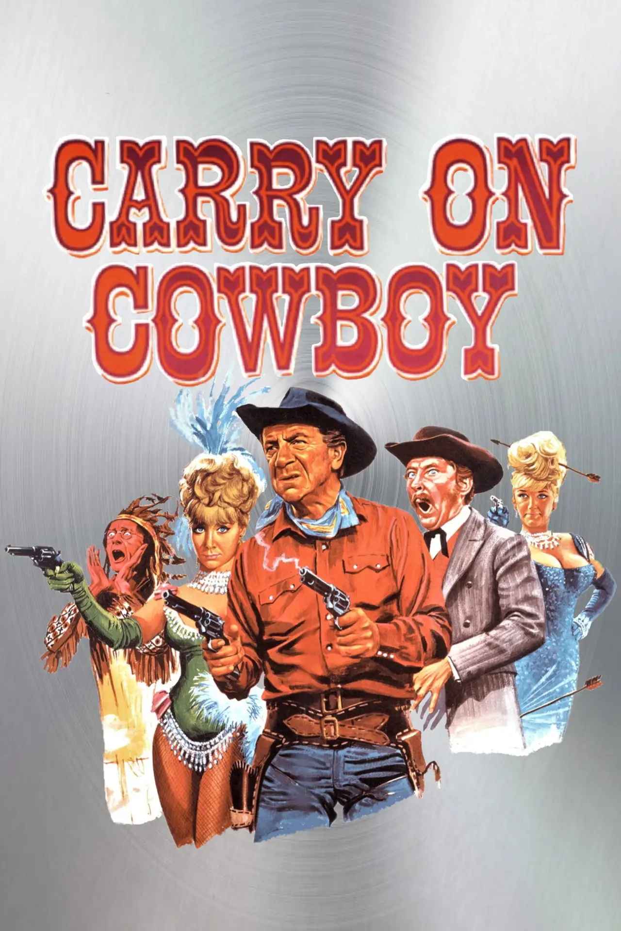 Movie poster "Carry On Cowboy"