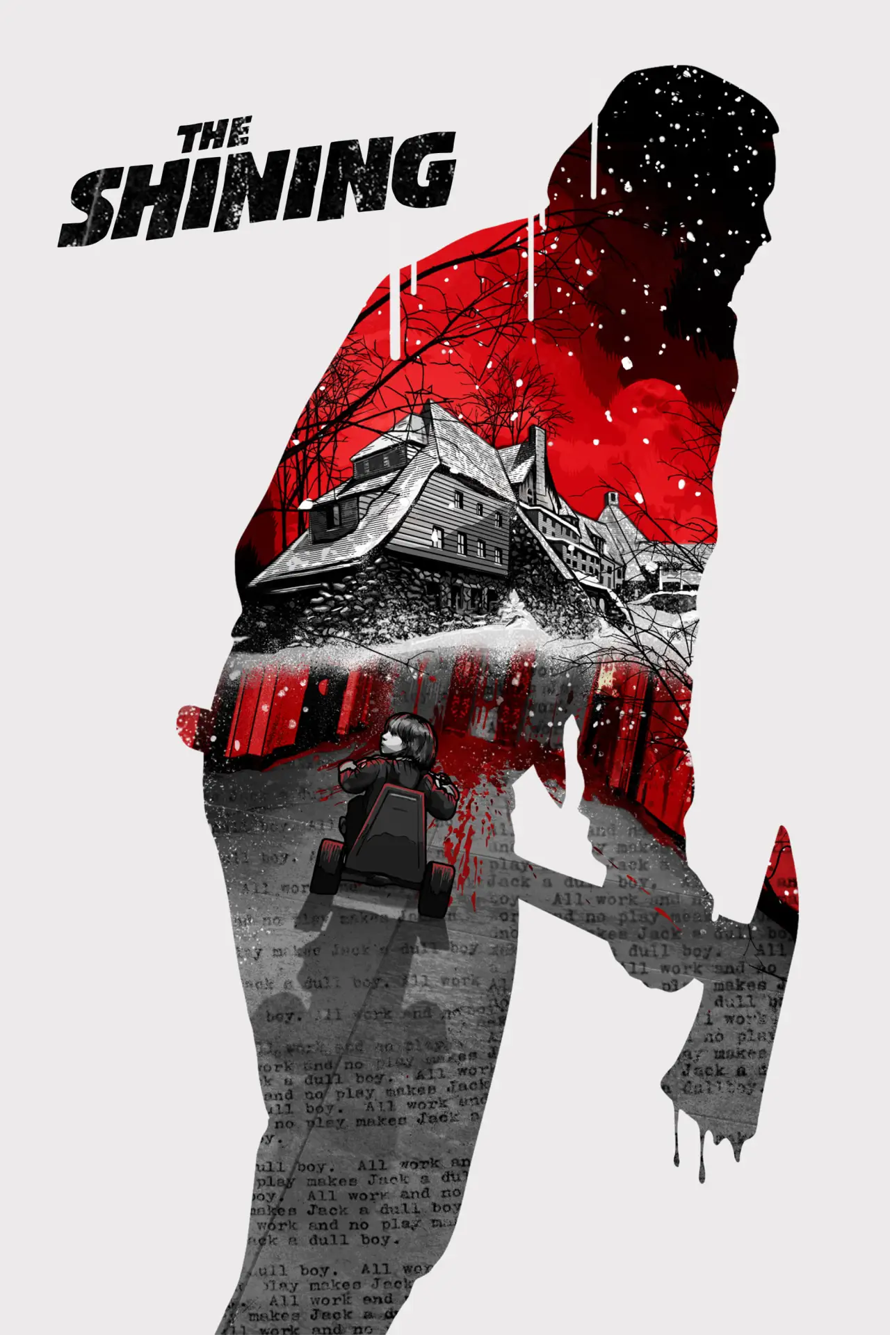 Movie poster "The Shining"
