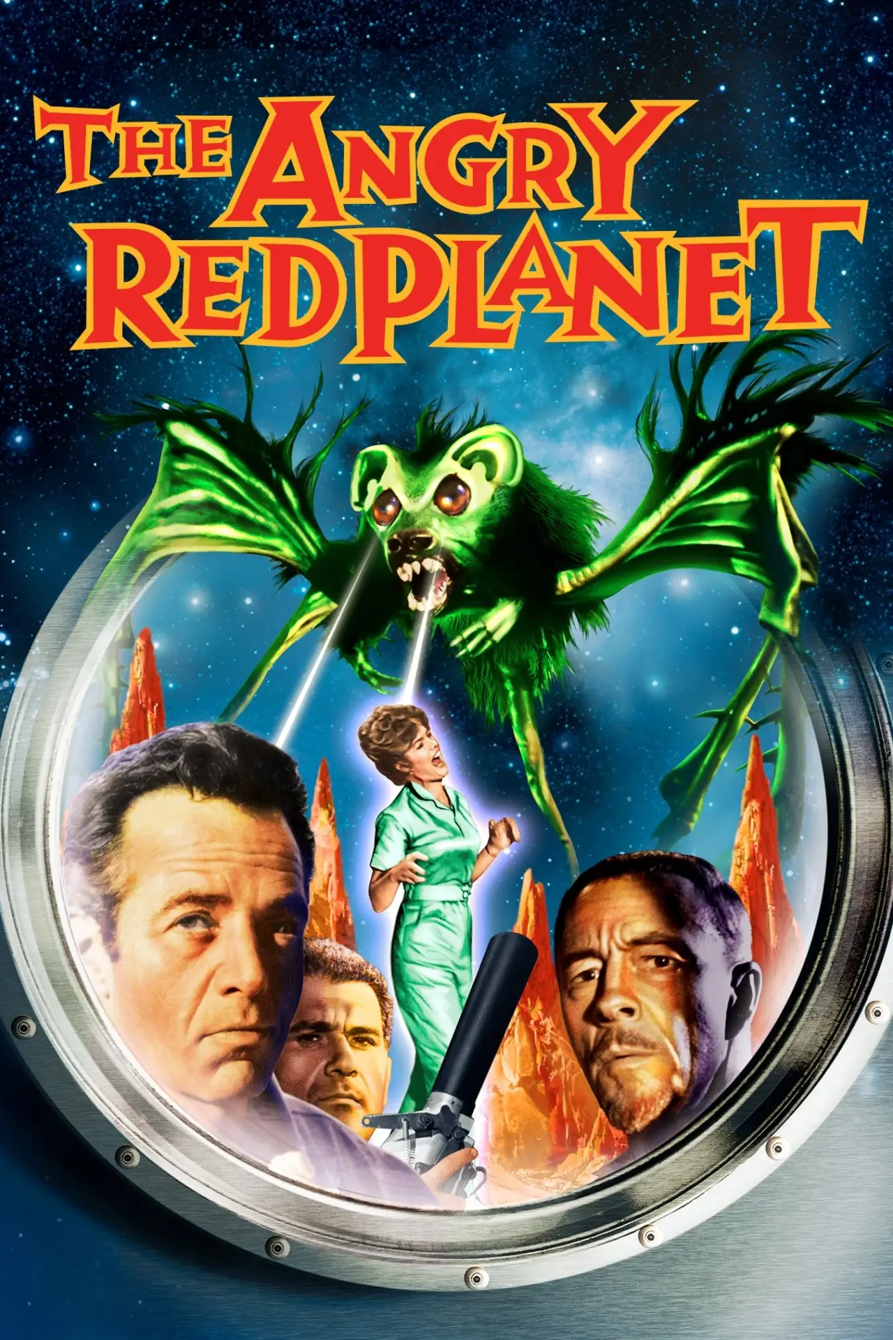 Movie poster "The Angry Red Planet"