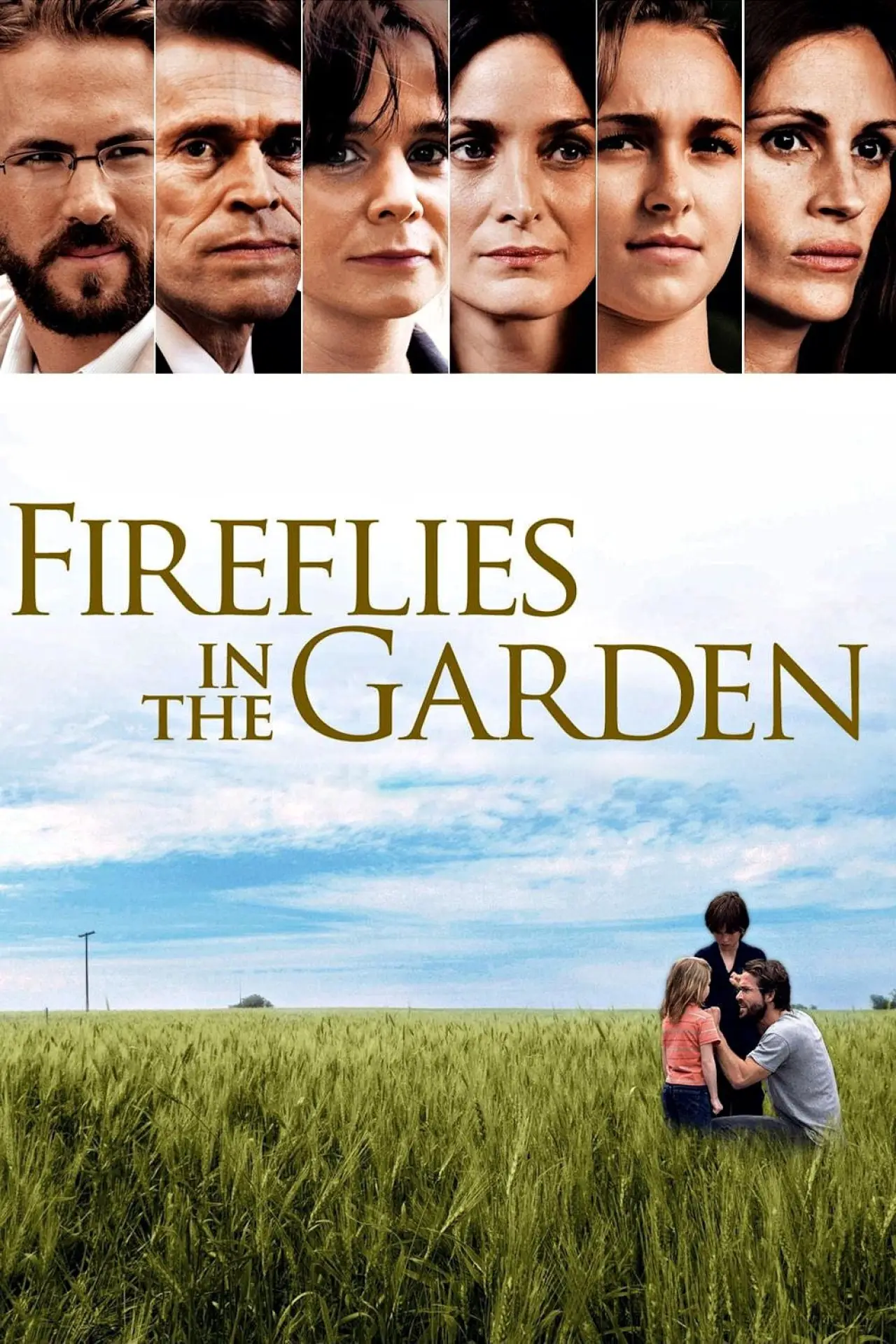 Movie poster "Fireflies in the Garden"