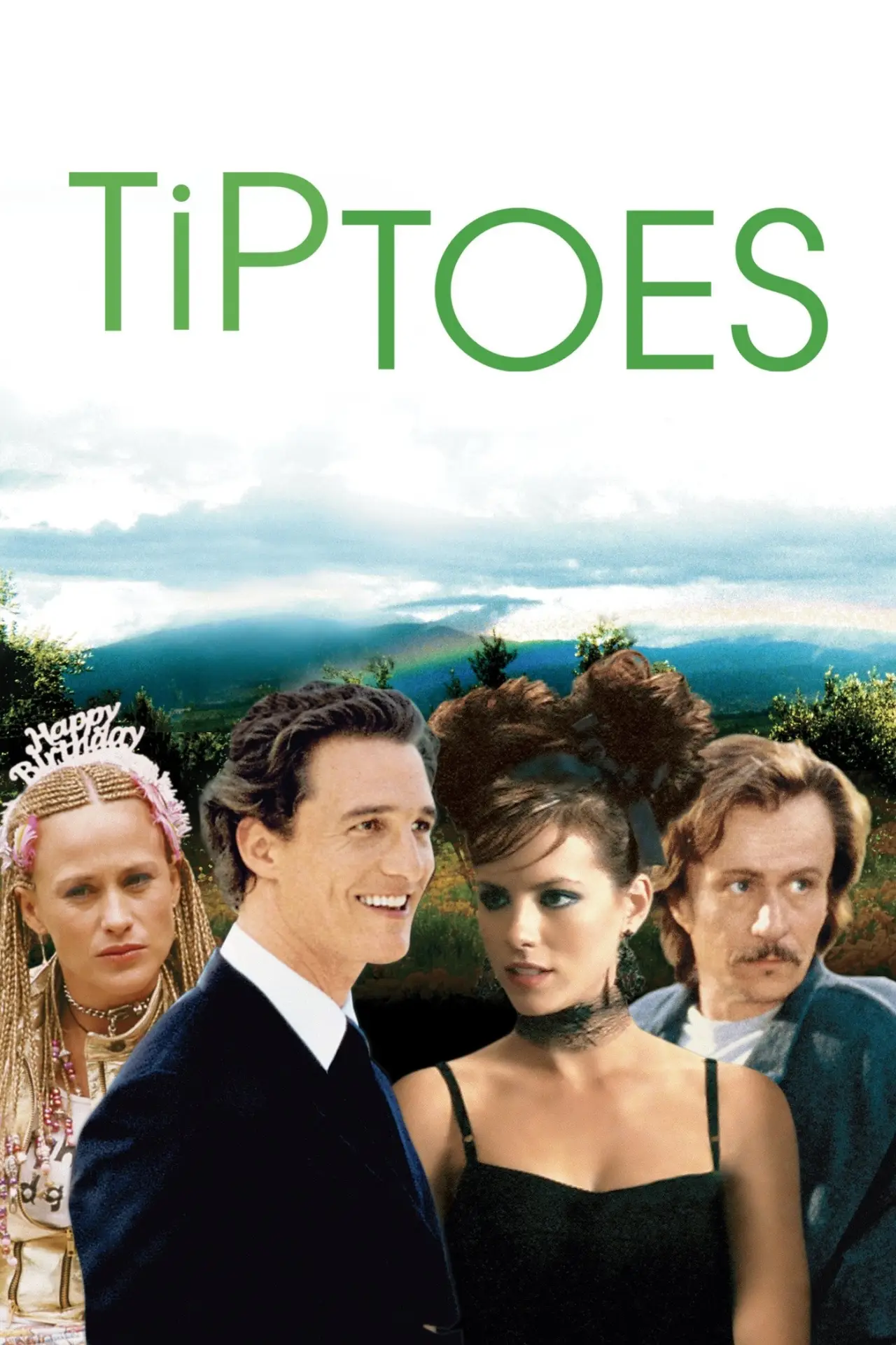 Movie poster "Tiptoes"