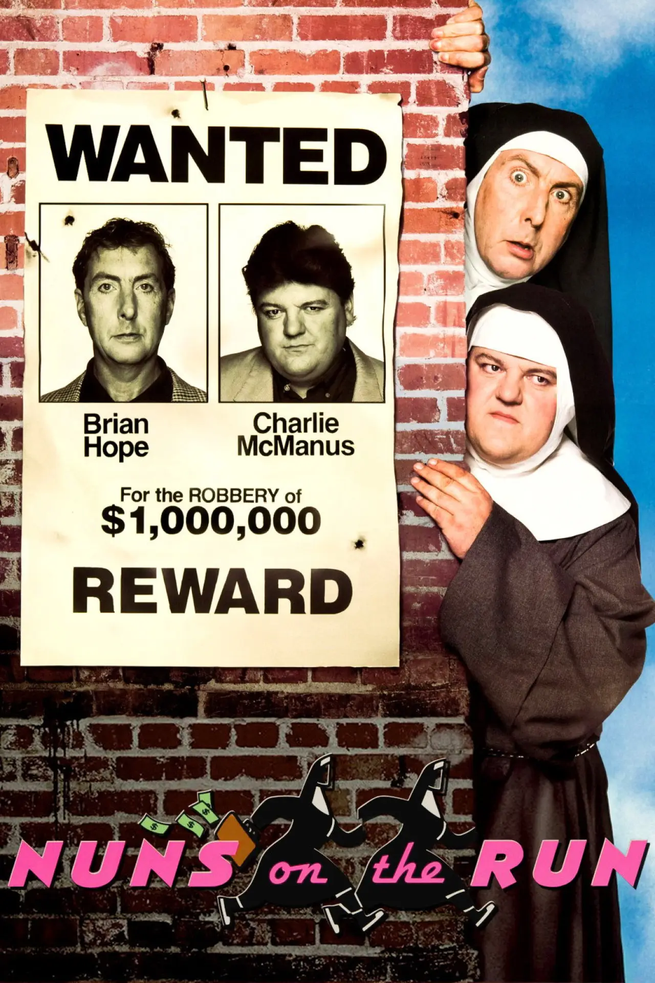 Movie poster "Nuns on the Run"