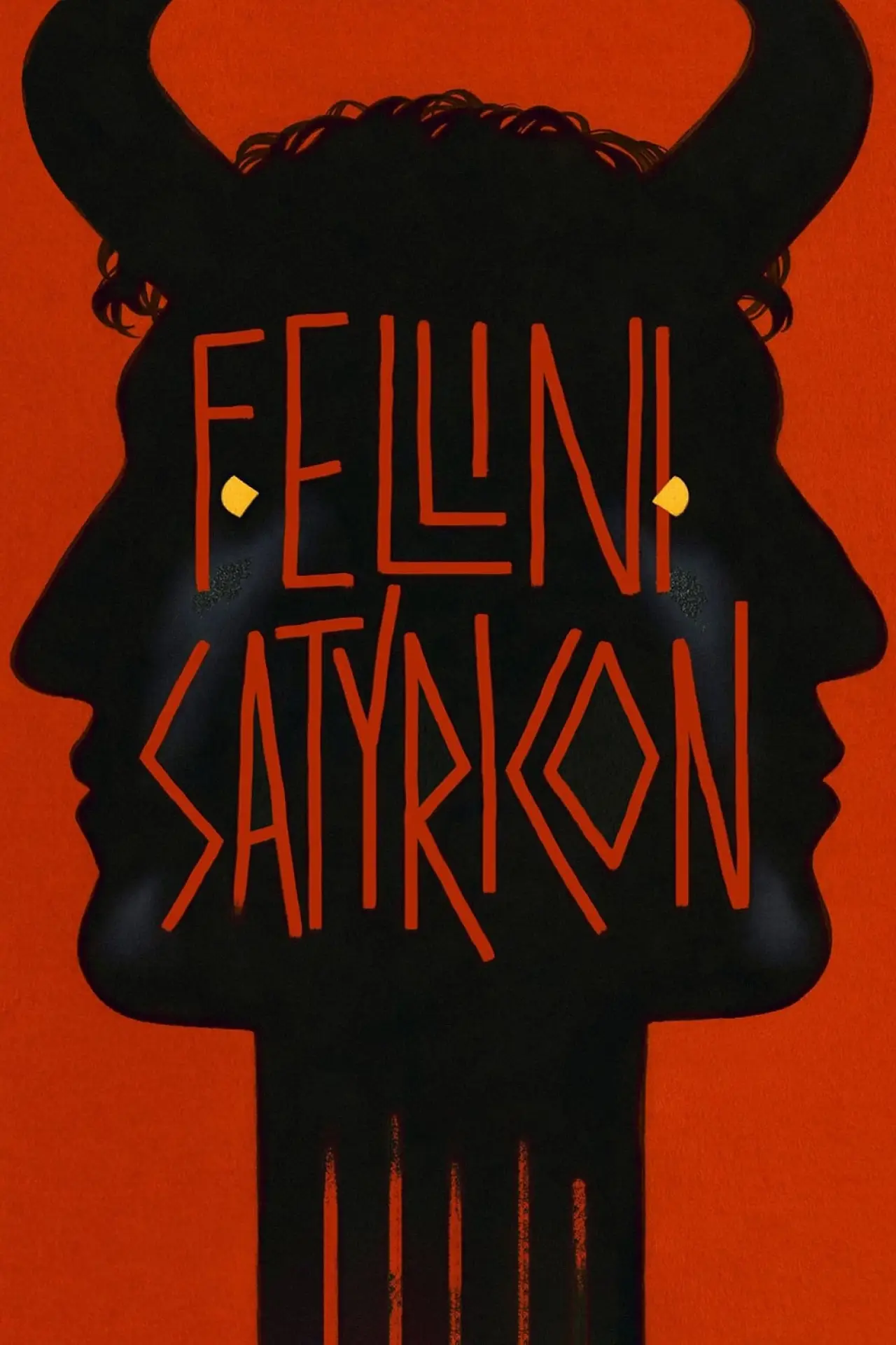 Movie poster "Fellini Satyricon"