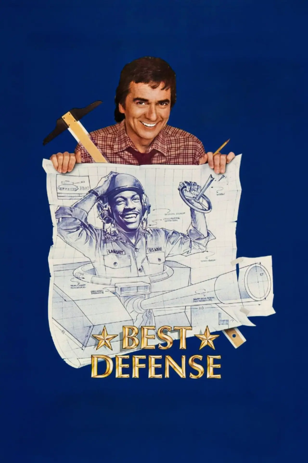 Movie poster "Best Defense"