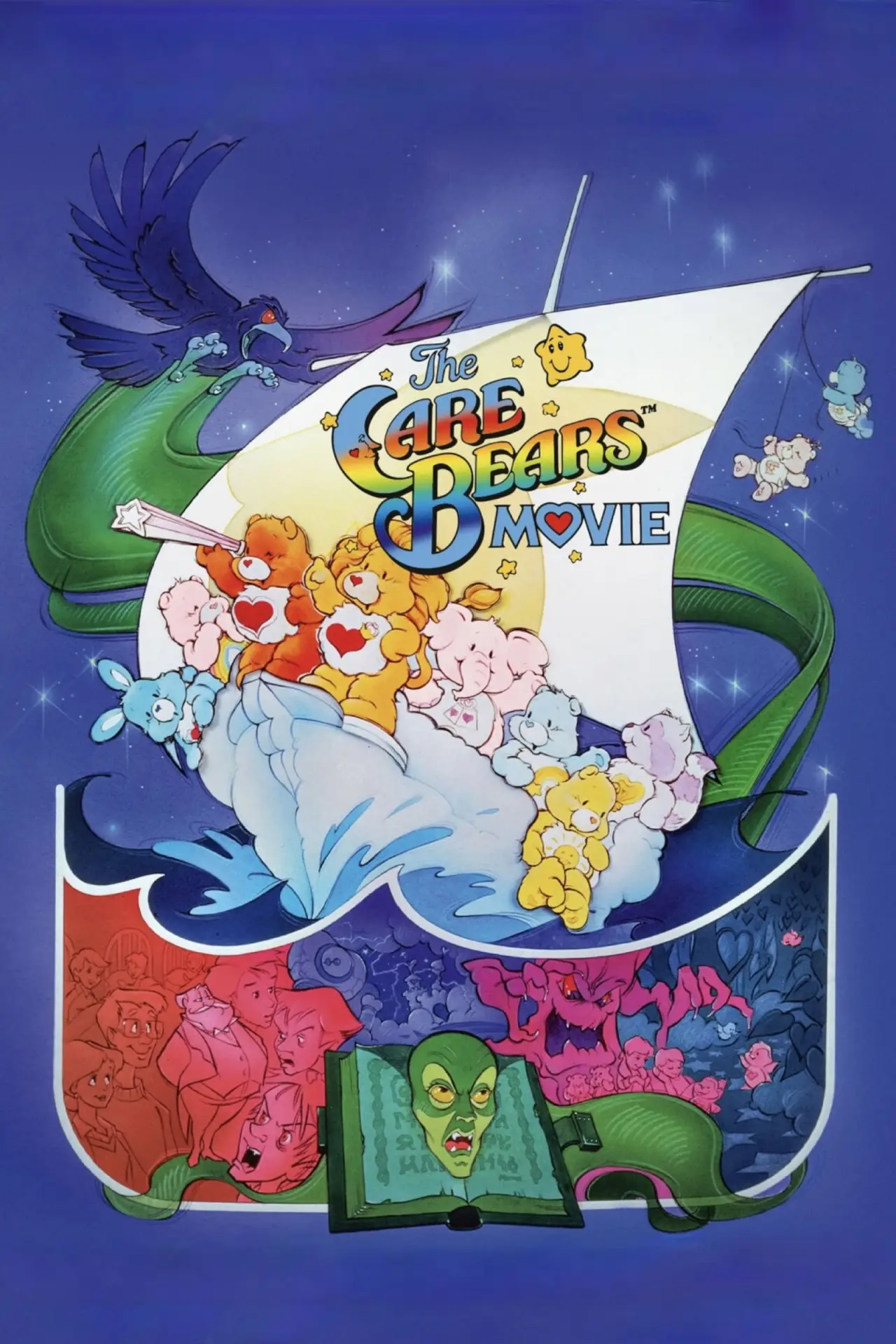Movie poster "The Care Bears Movie"