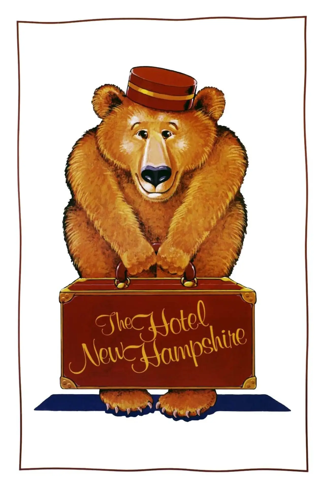 Movie poster "The Hotel New Hampshire"