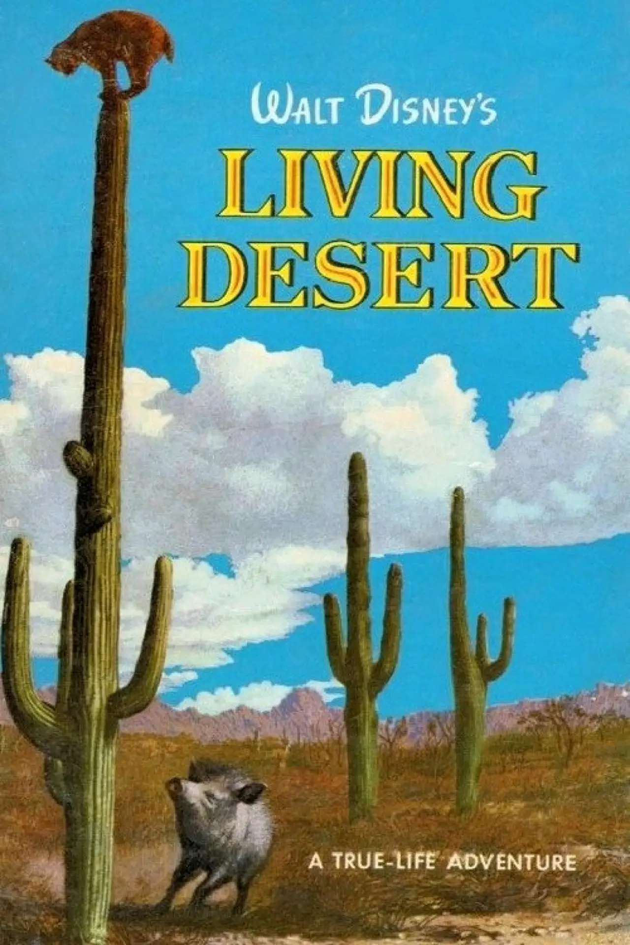 Movie poster "The Living Desert"