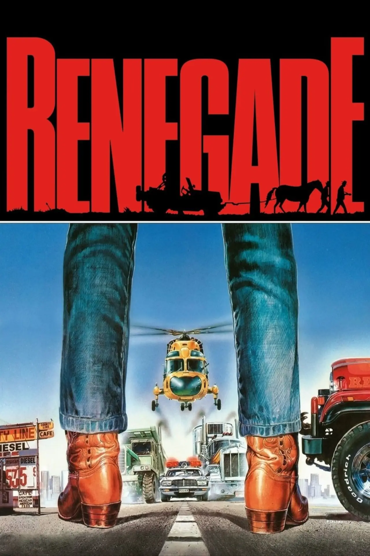 Movie poster "Renegade"