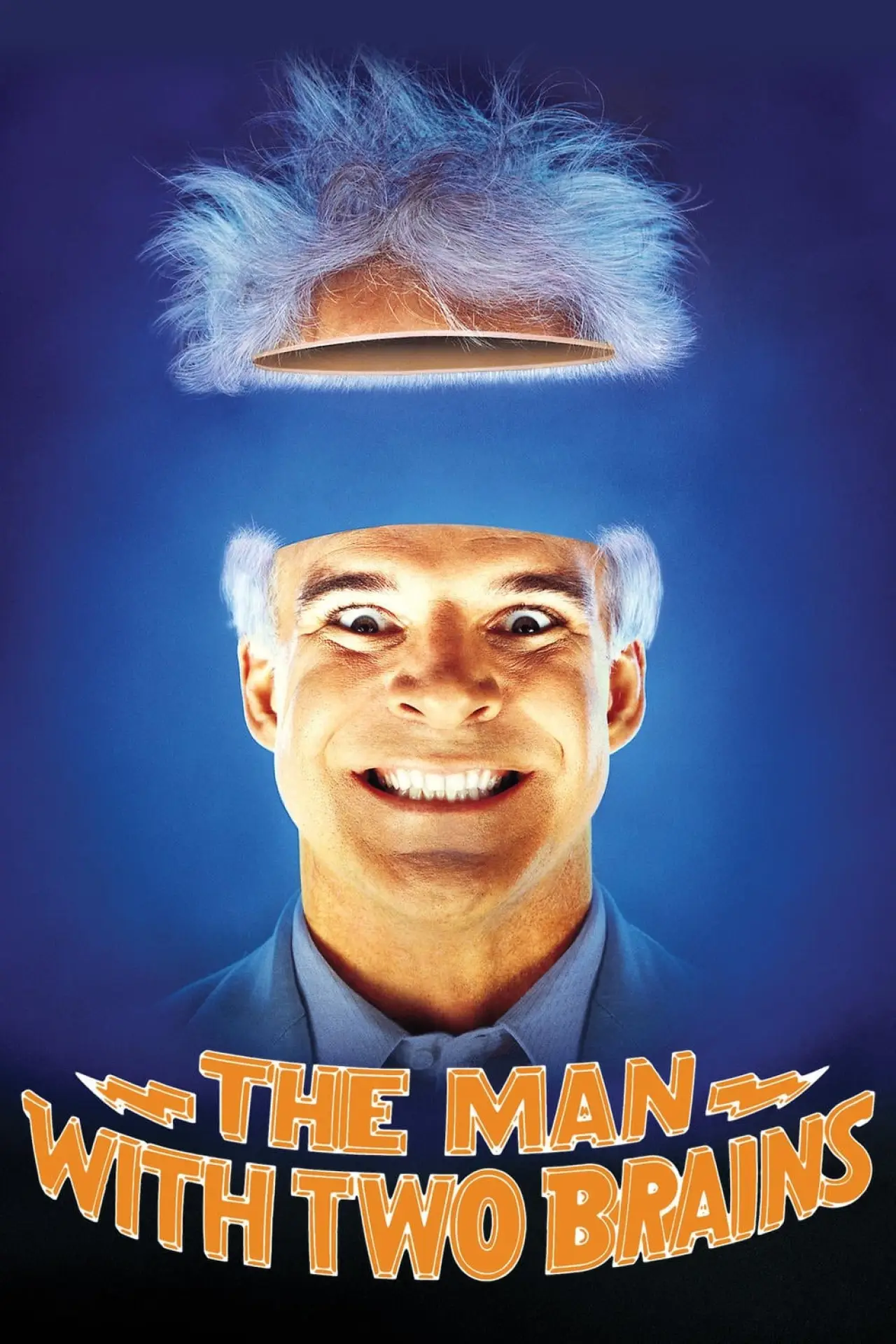Movie poster "The Man with Two Brains"
