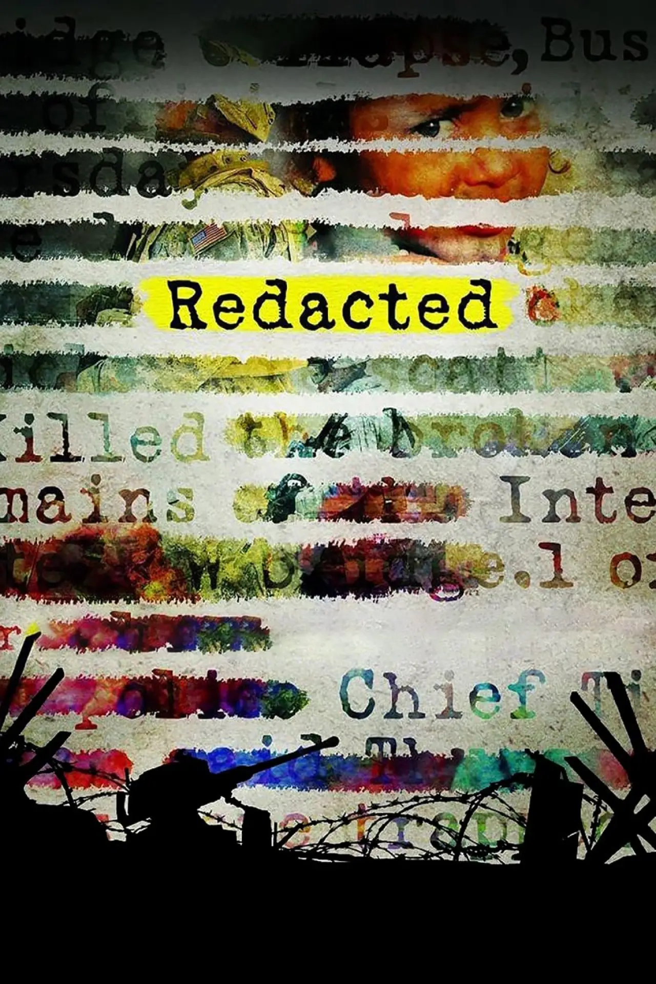 Movie poster "Redacted"