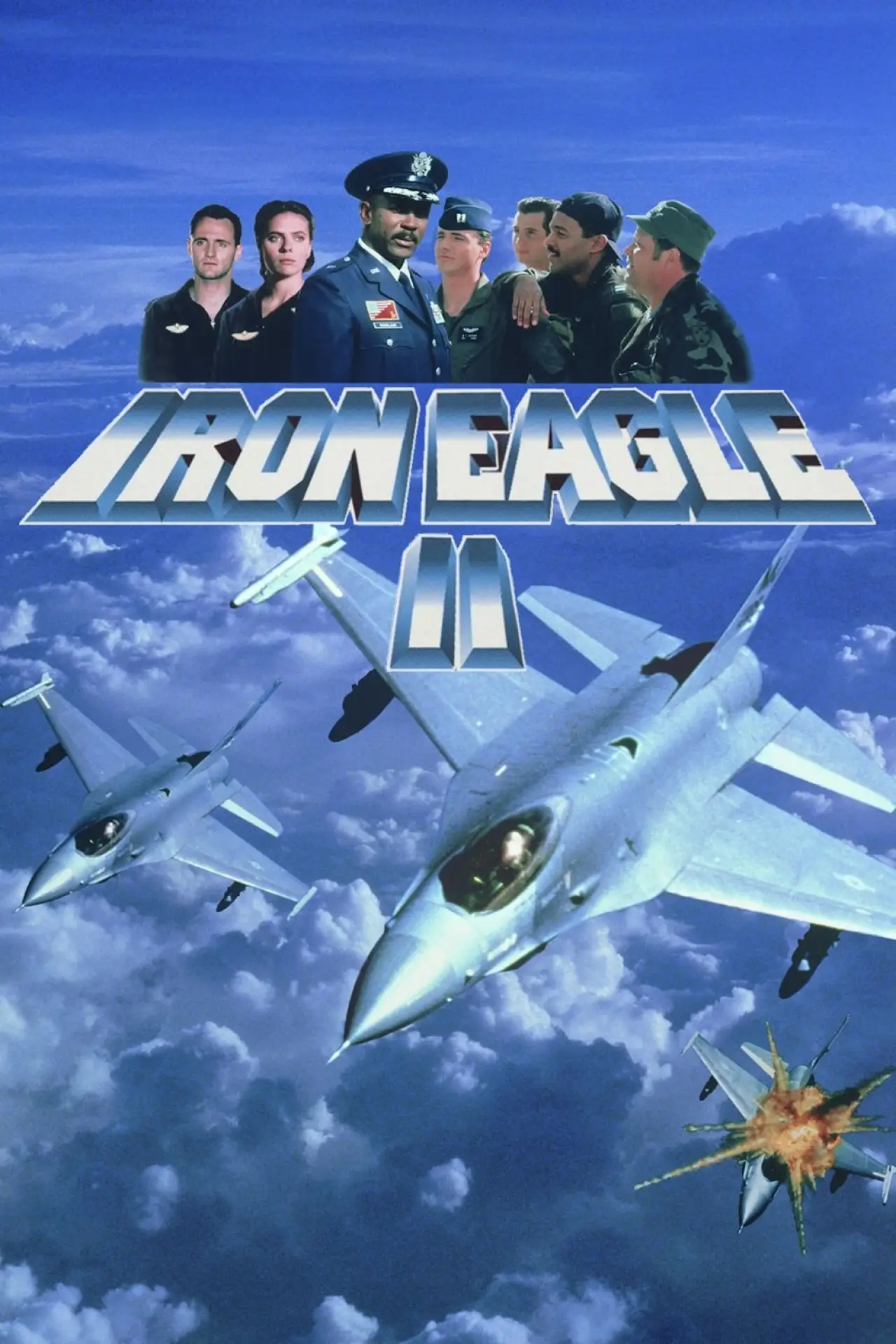 Movie poster "Iron Eagle II"