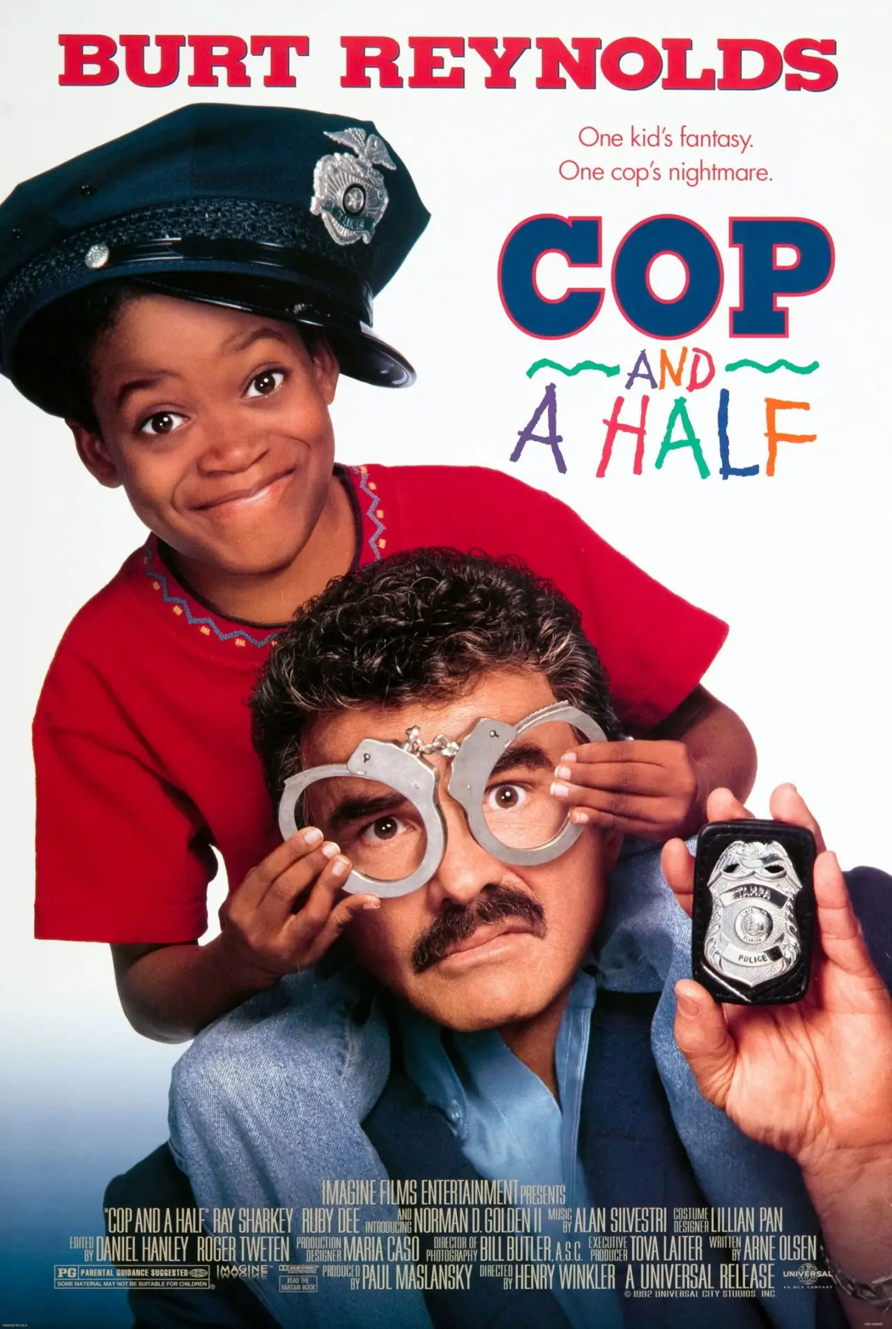 Movie poster "Cop & ½"