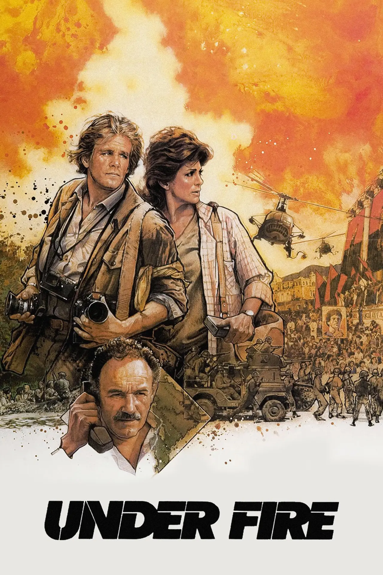 Movie poster "Under Fire"