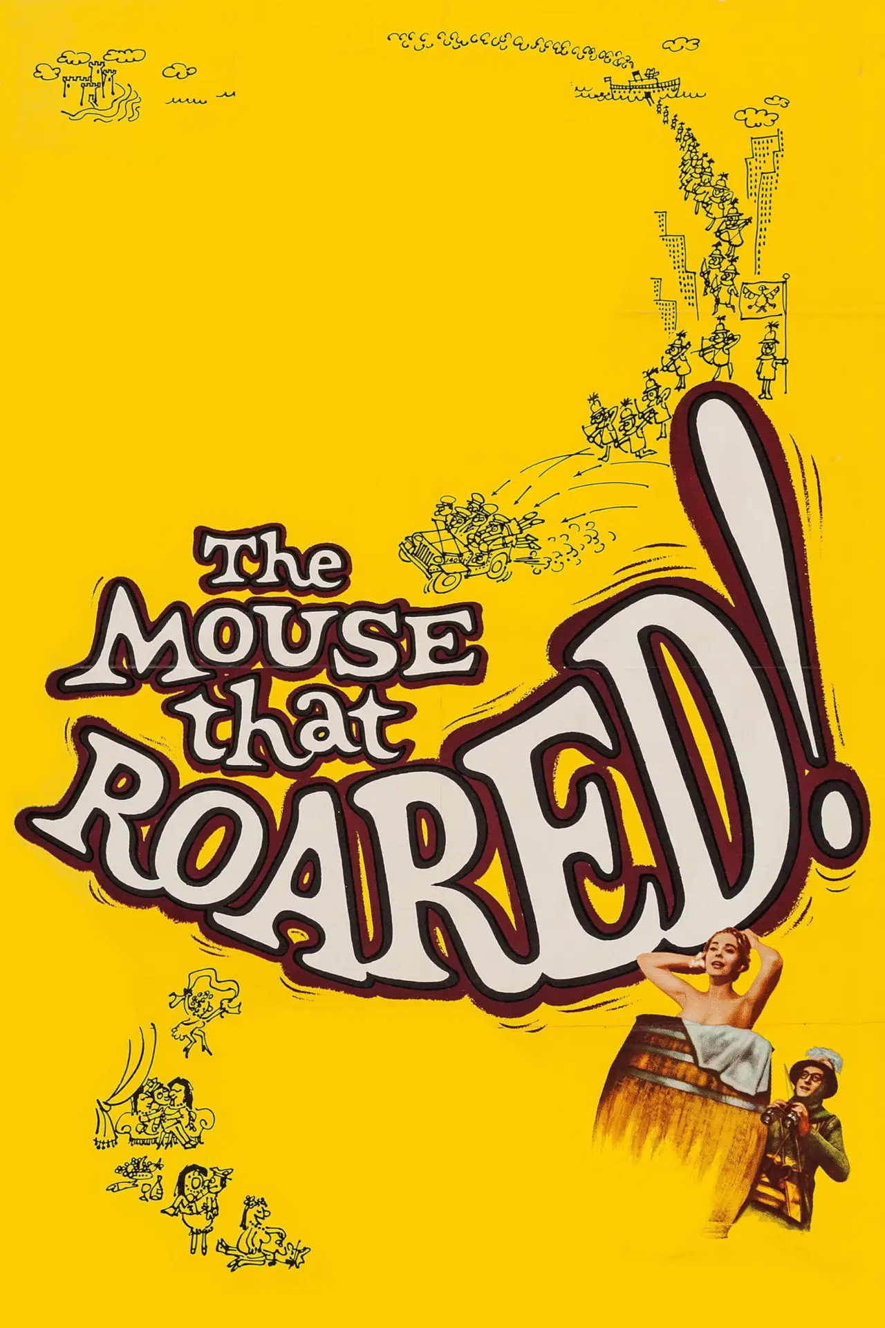 Movie poster "The Mouse That Roared"
