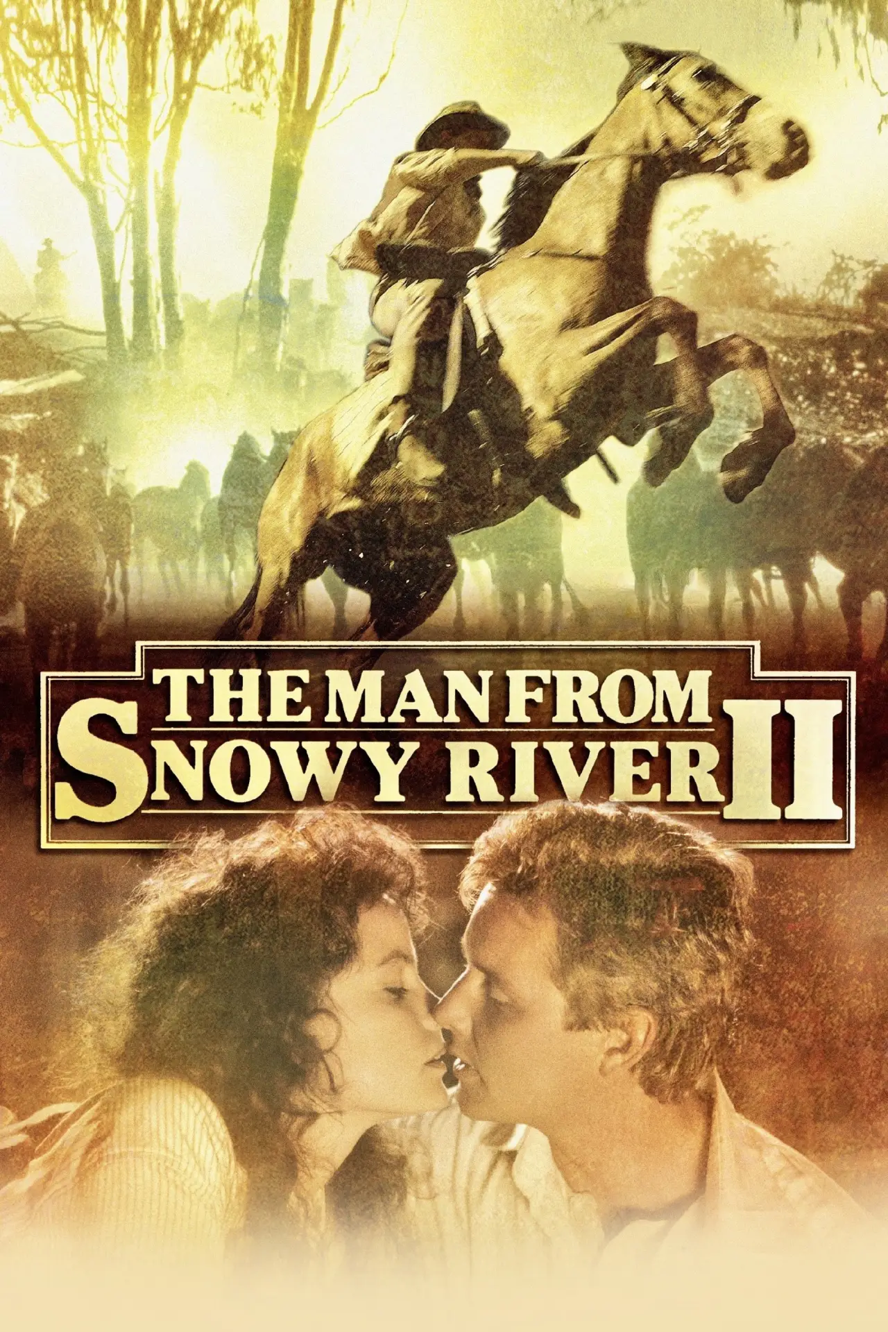 Movie poster "The Man From Snowy River II"