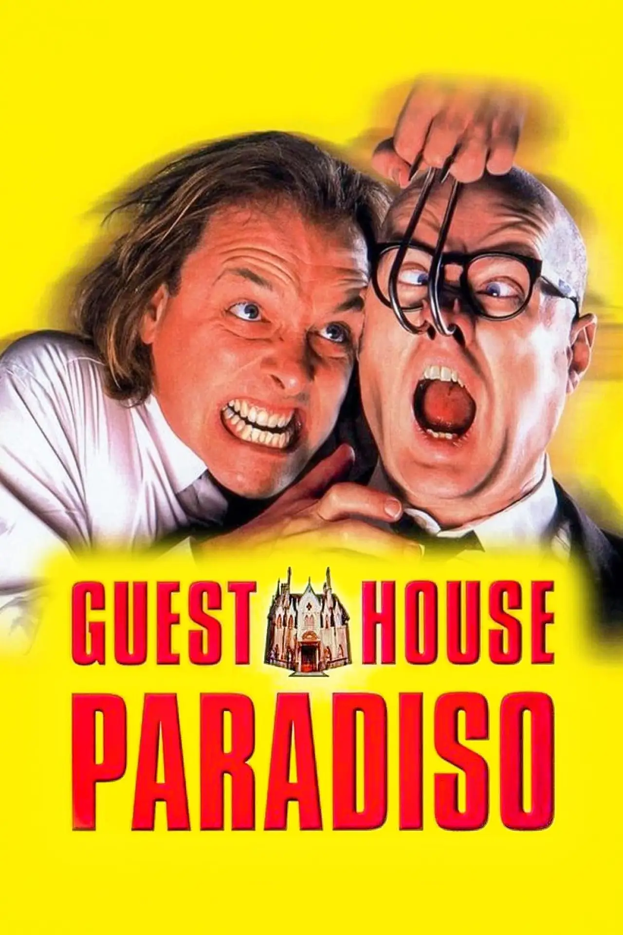 Movie poster "Guest House Paradiso"