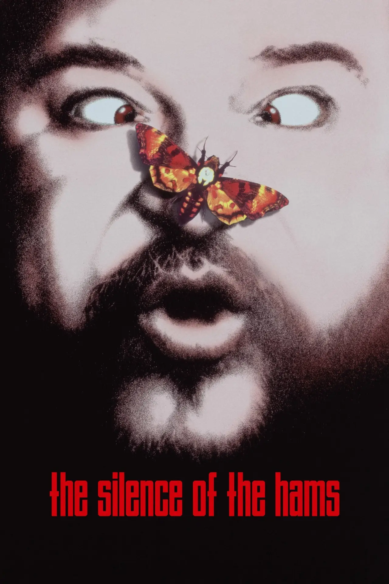 Movie poster "The Silence of the Hams"