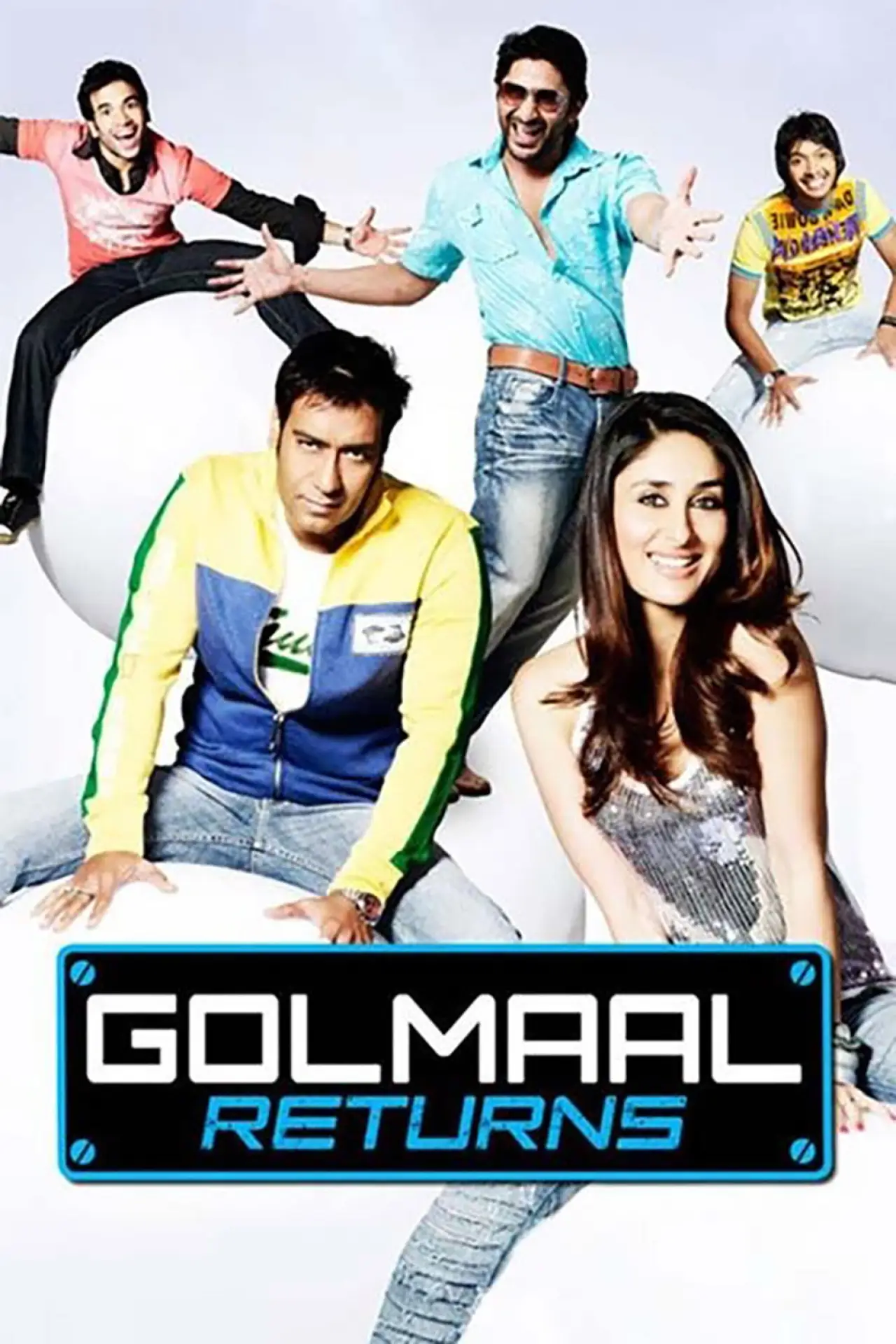 Movie poster "Golmaal Returns"