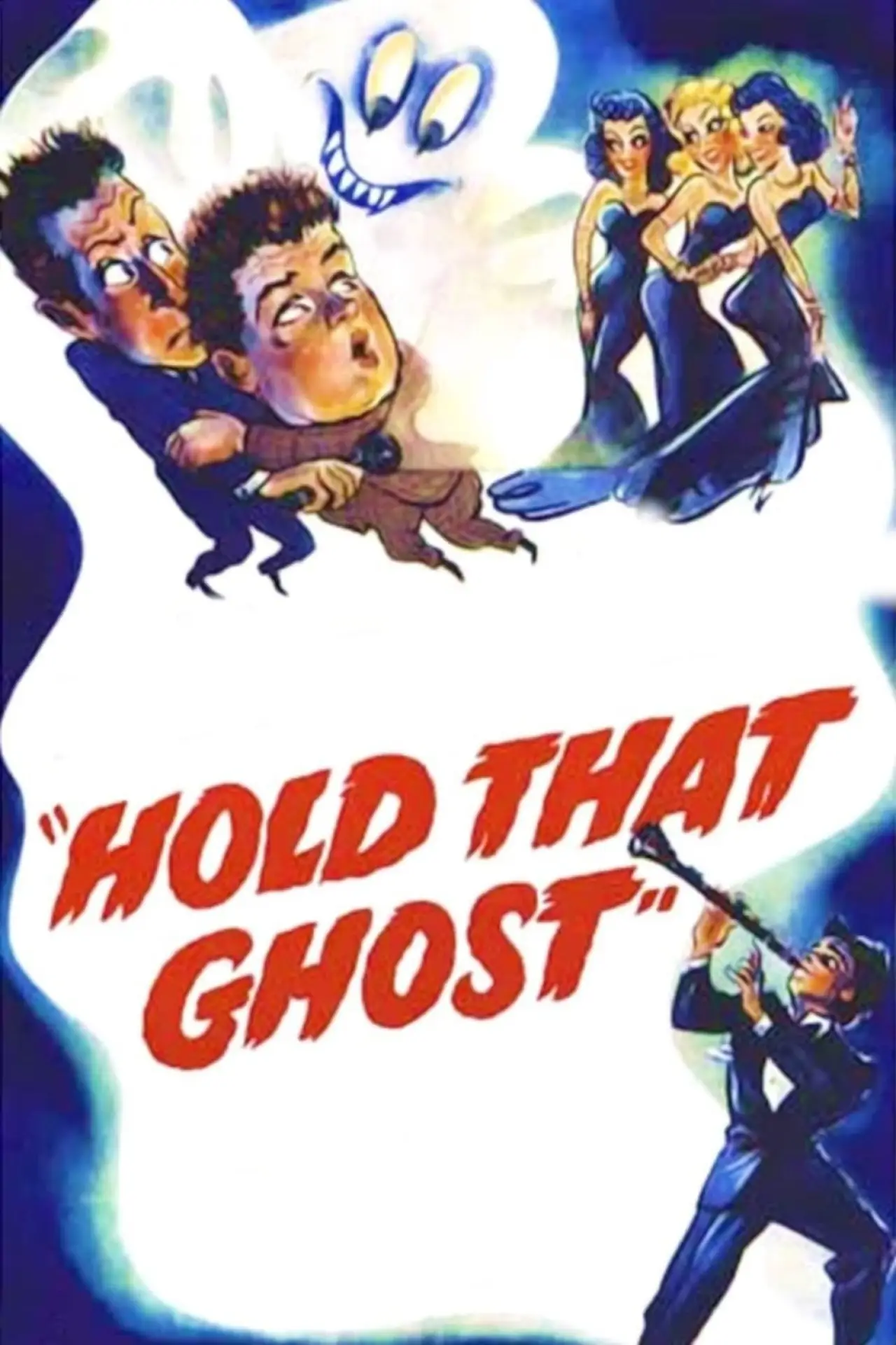 Movie poster "Hold That Ghost"