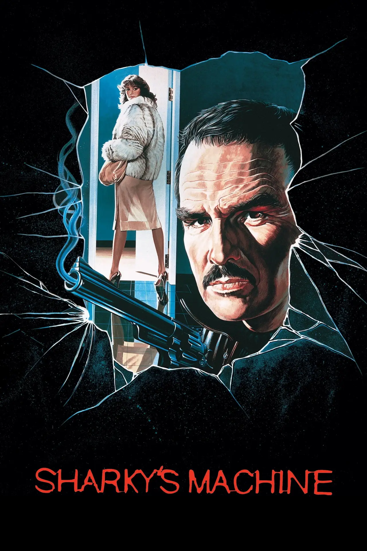 Movie poster "Sharky
