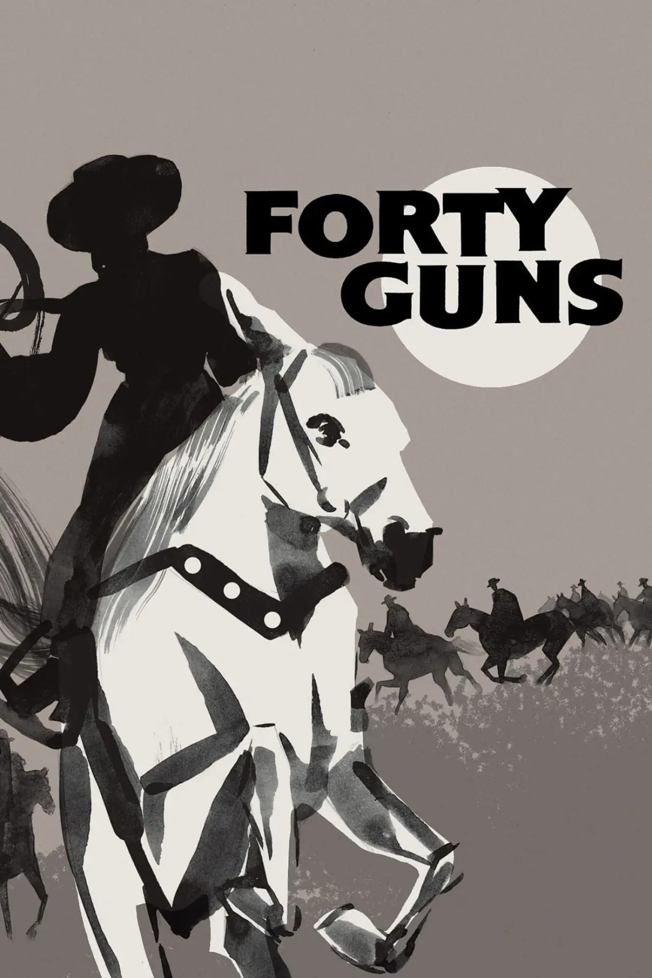 Movie poster "Forty Guns"