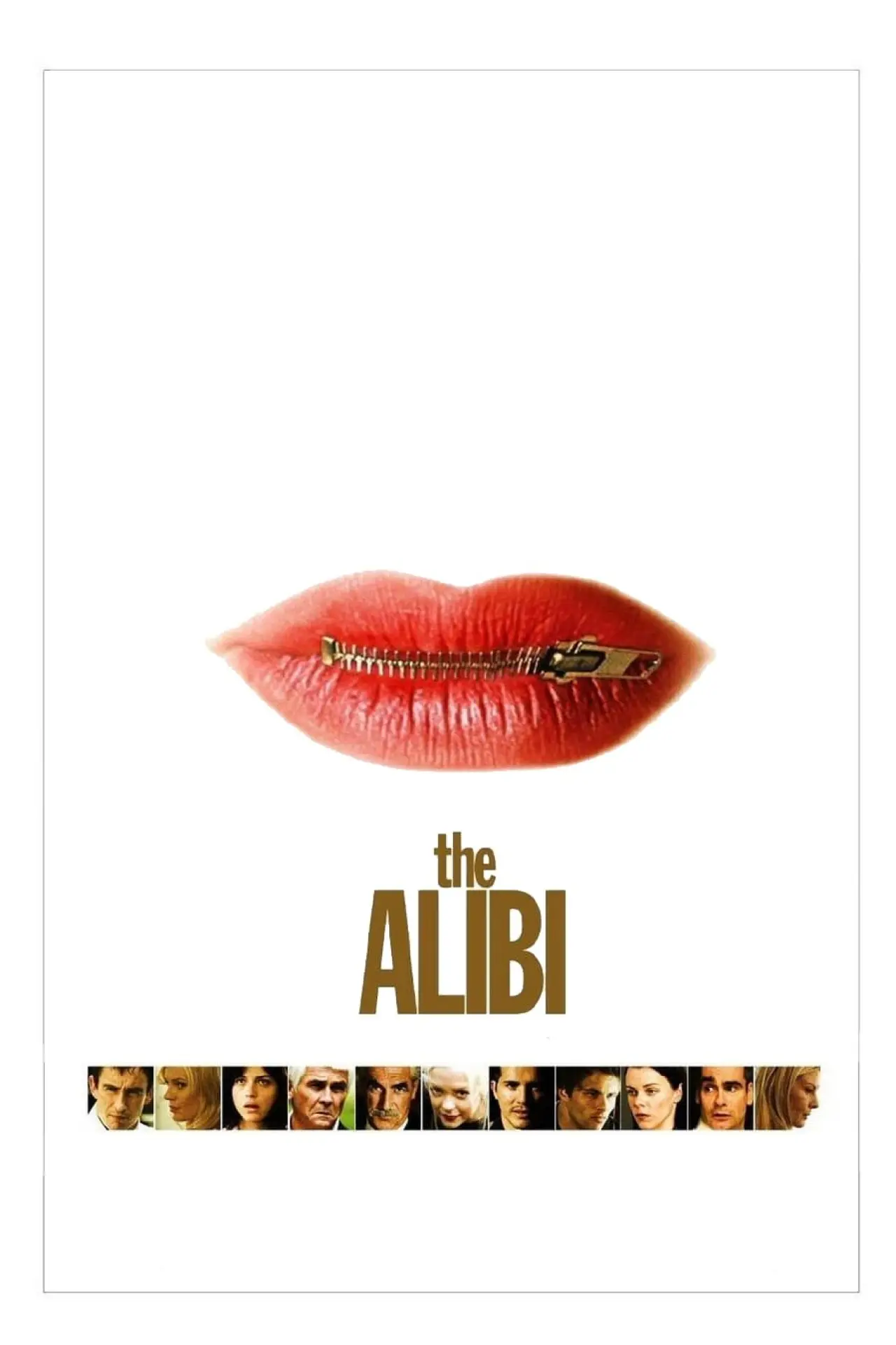 Movie poster "The Alibi"