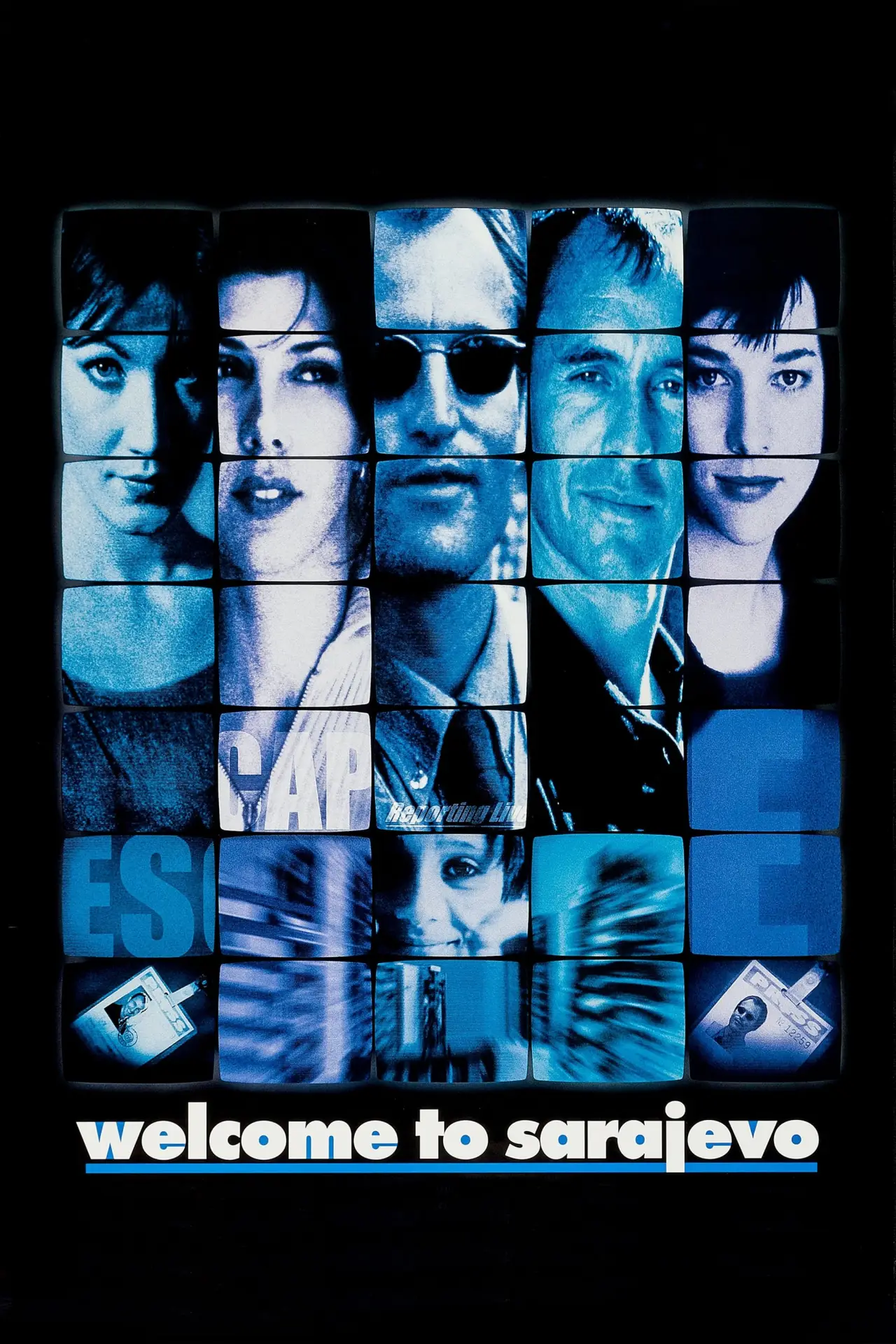 Movie poster "Welcome to Sarajevo"