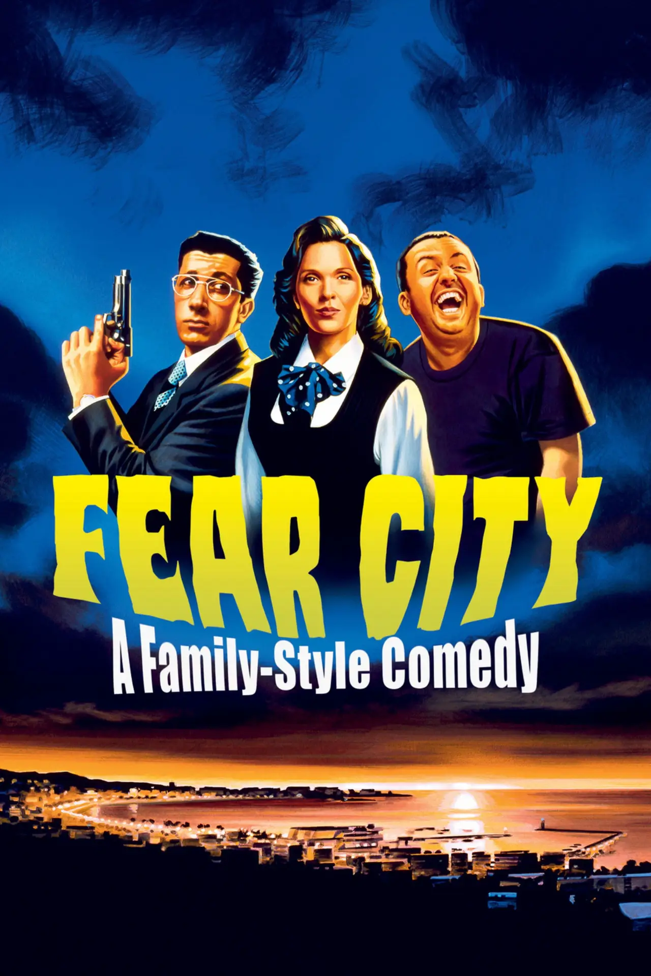 Movie poster "Fear City: A Family-Style Comedy"