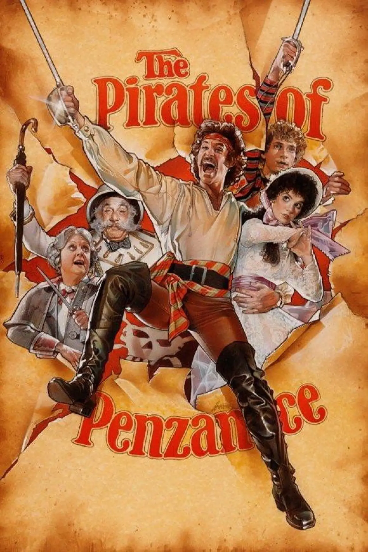 Movie poster "The Pirates of Penzance"