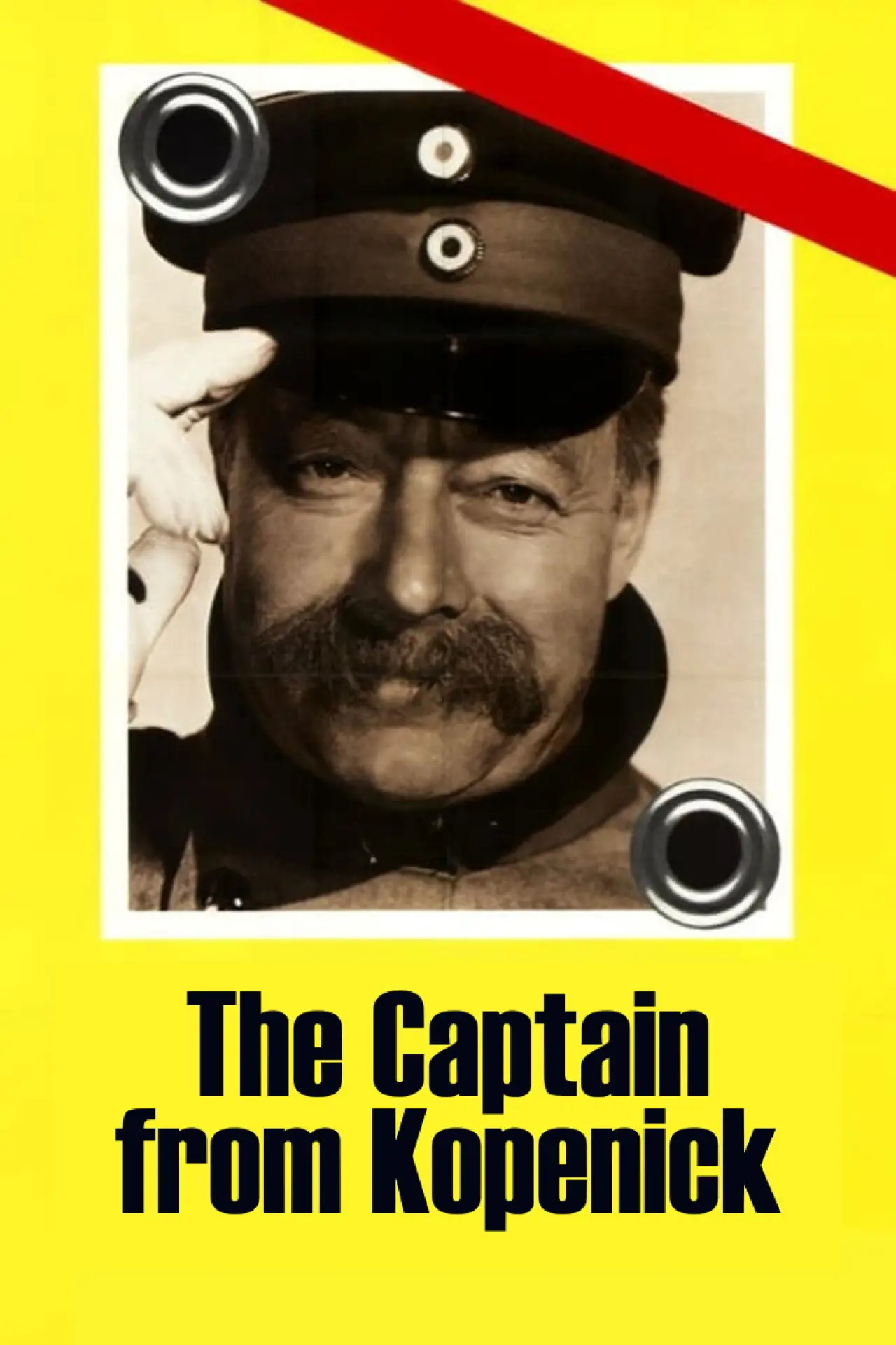 Movie poster "The Captain from Kopenick"