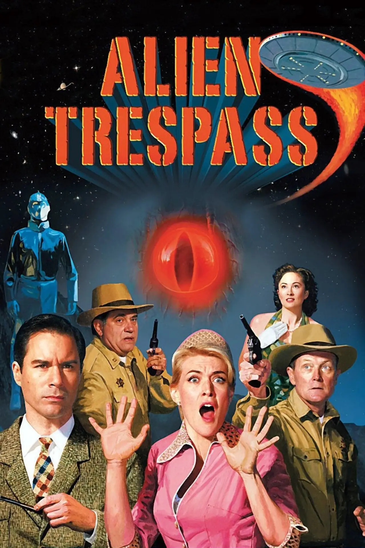 Movie poster "Alien Trespass"