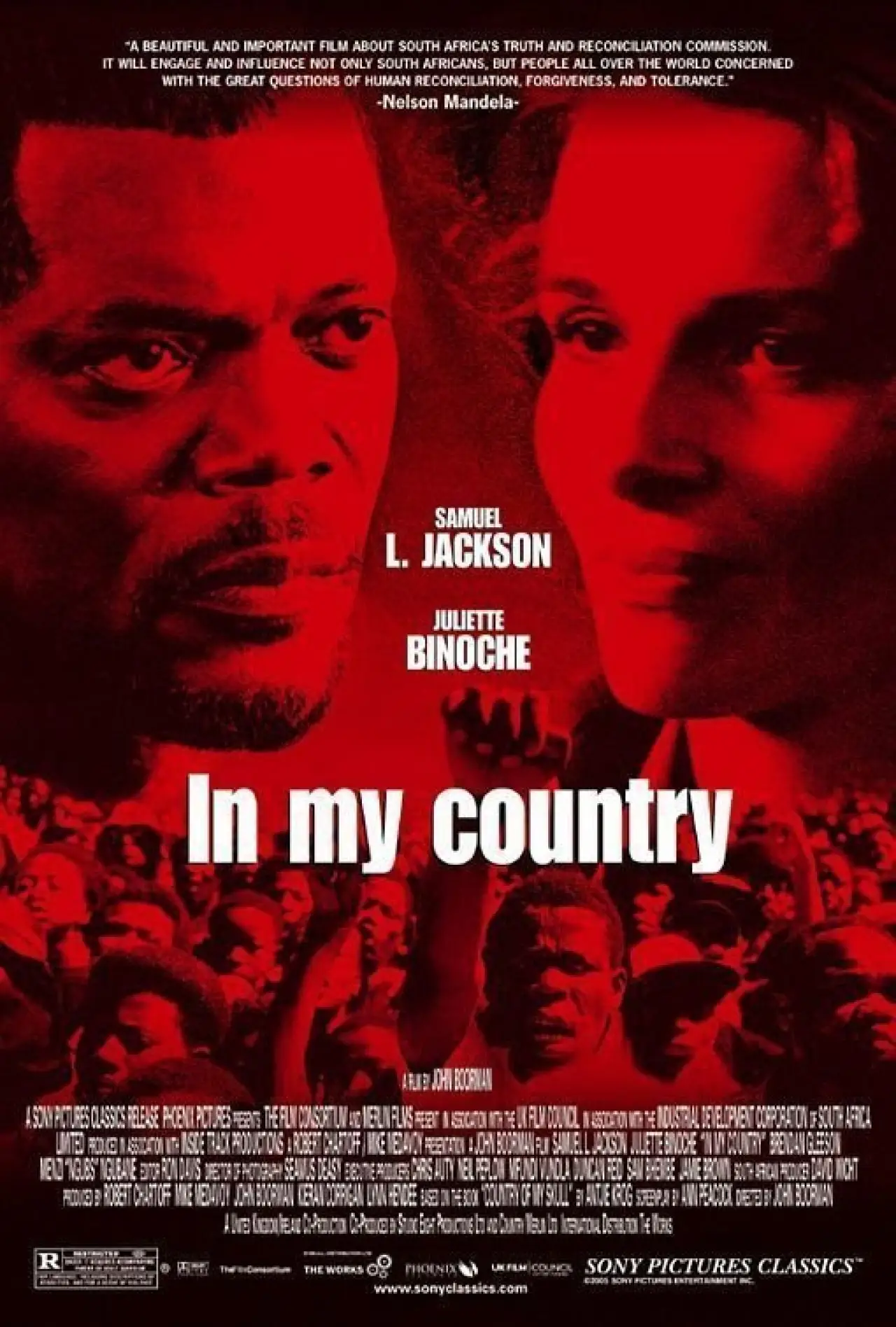Movie poster "In My Country"