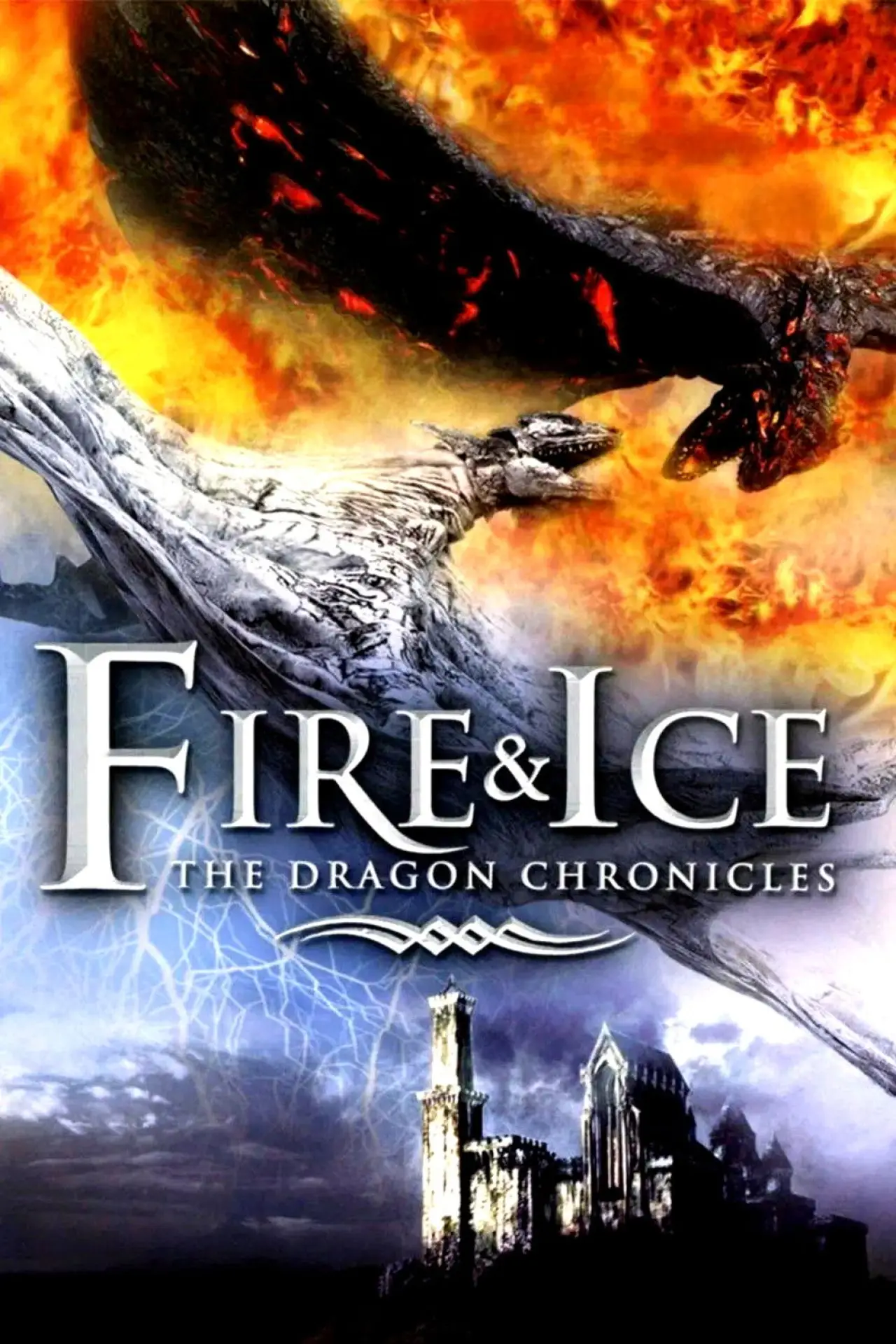 Movie poster "Fire and Ice: The Dragon Chronicles"