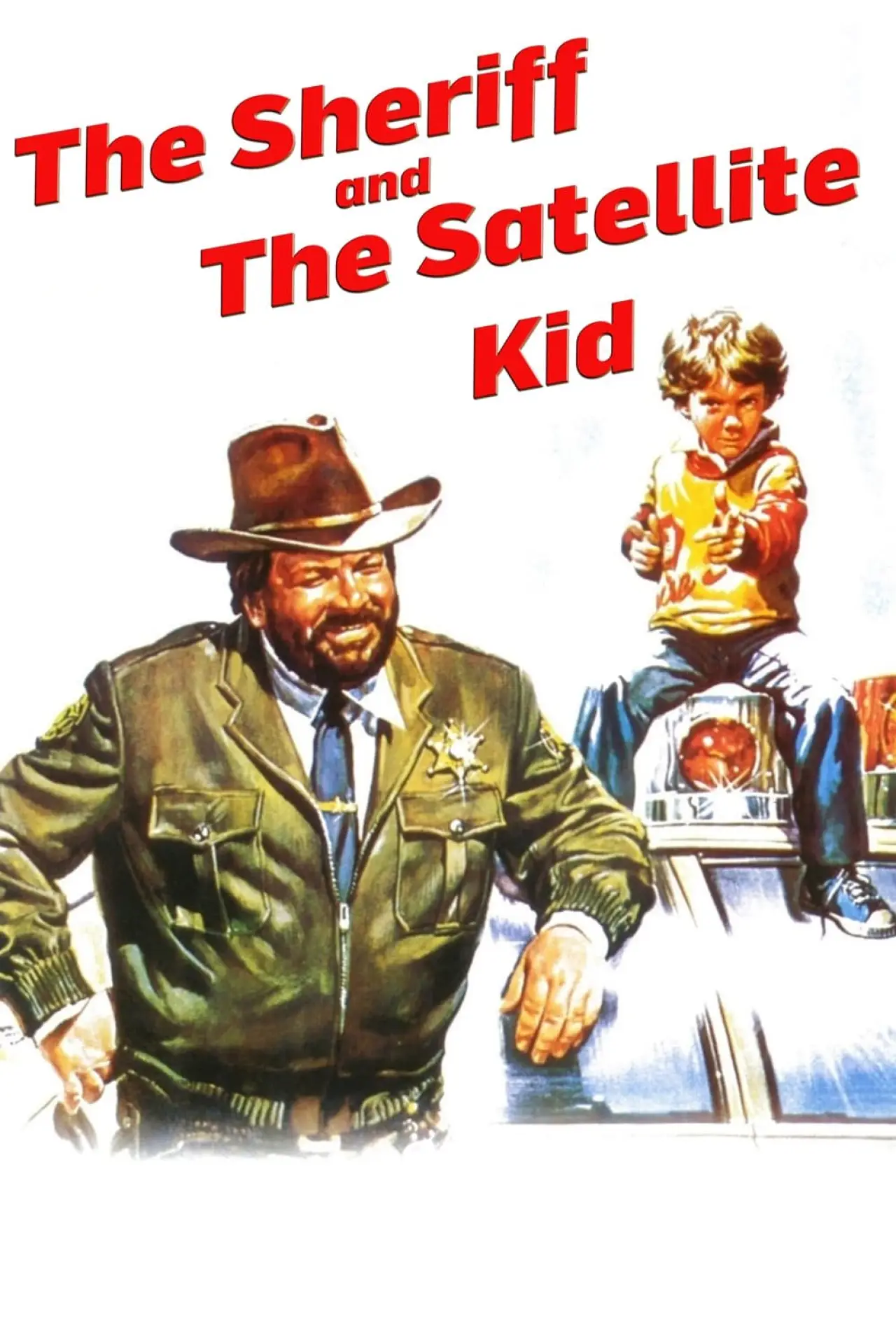 Movie poster "The Sheriff and the Satellite Kid"